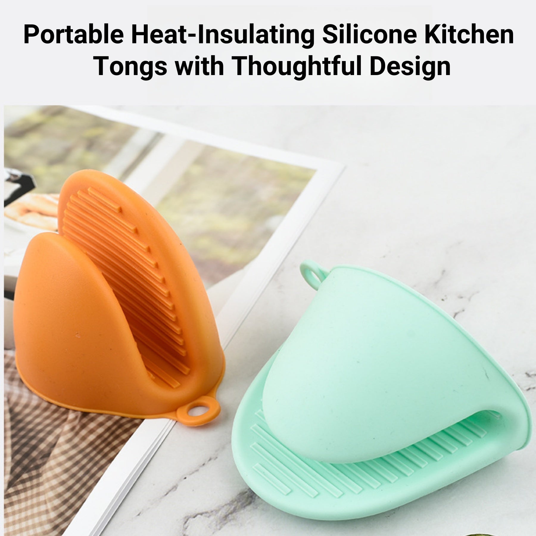 Thickened Silicone Heat-insulating Gloves