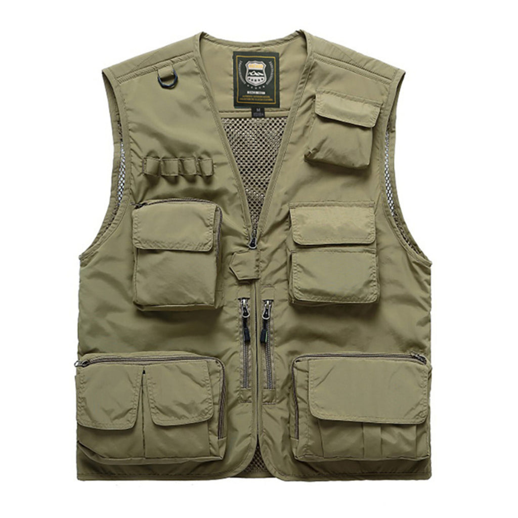 Unisex Mesh Breathable Outdoor Work Fishing Photography Vest