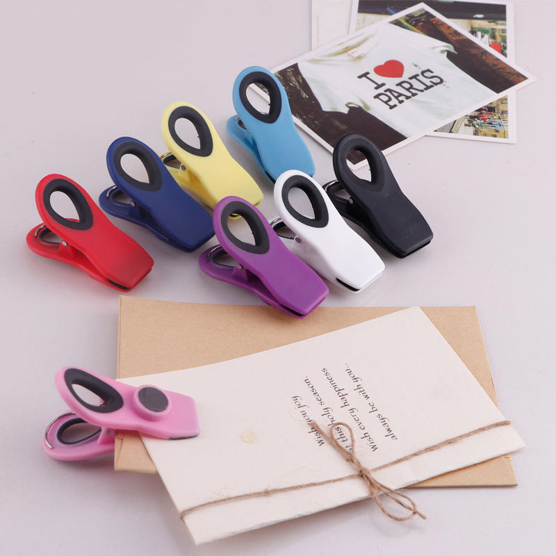 Magnetic Fridge Memo Holder Clip