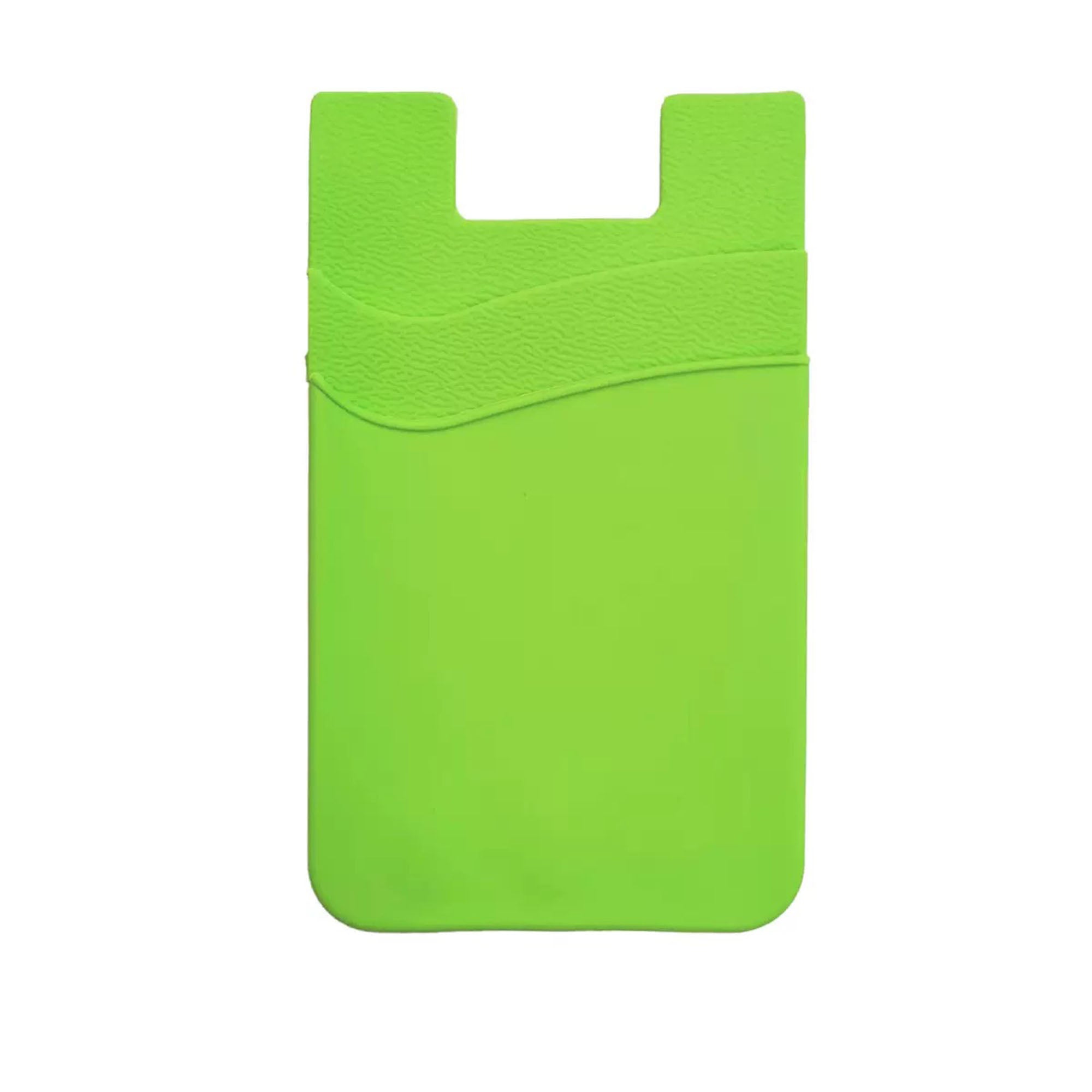 Silicone Double - Layer Phone Card Holder Back Sticker