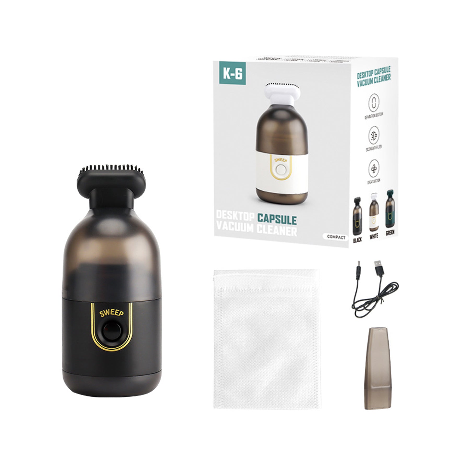 Mini Portable Desktop Vacuum Cleaner