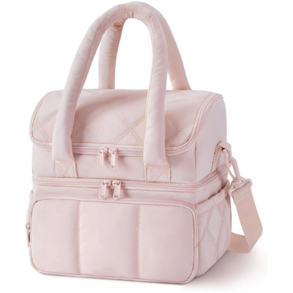 Double-Compartment Women's Lunch Tote