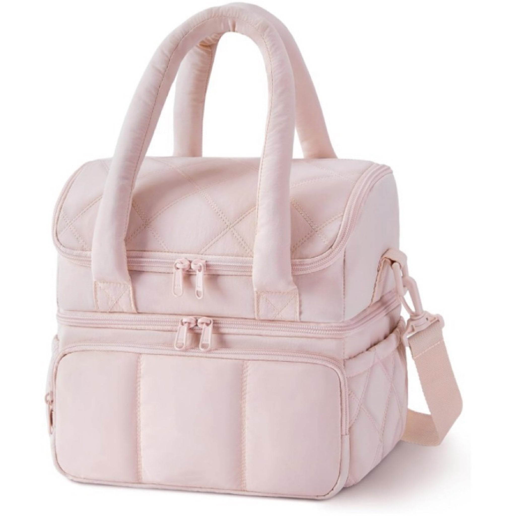 Double-Compartment Women's Lunch Tote