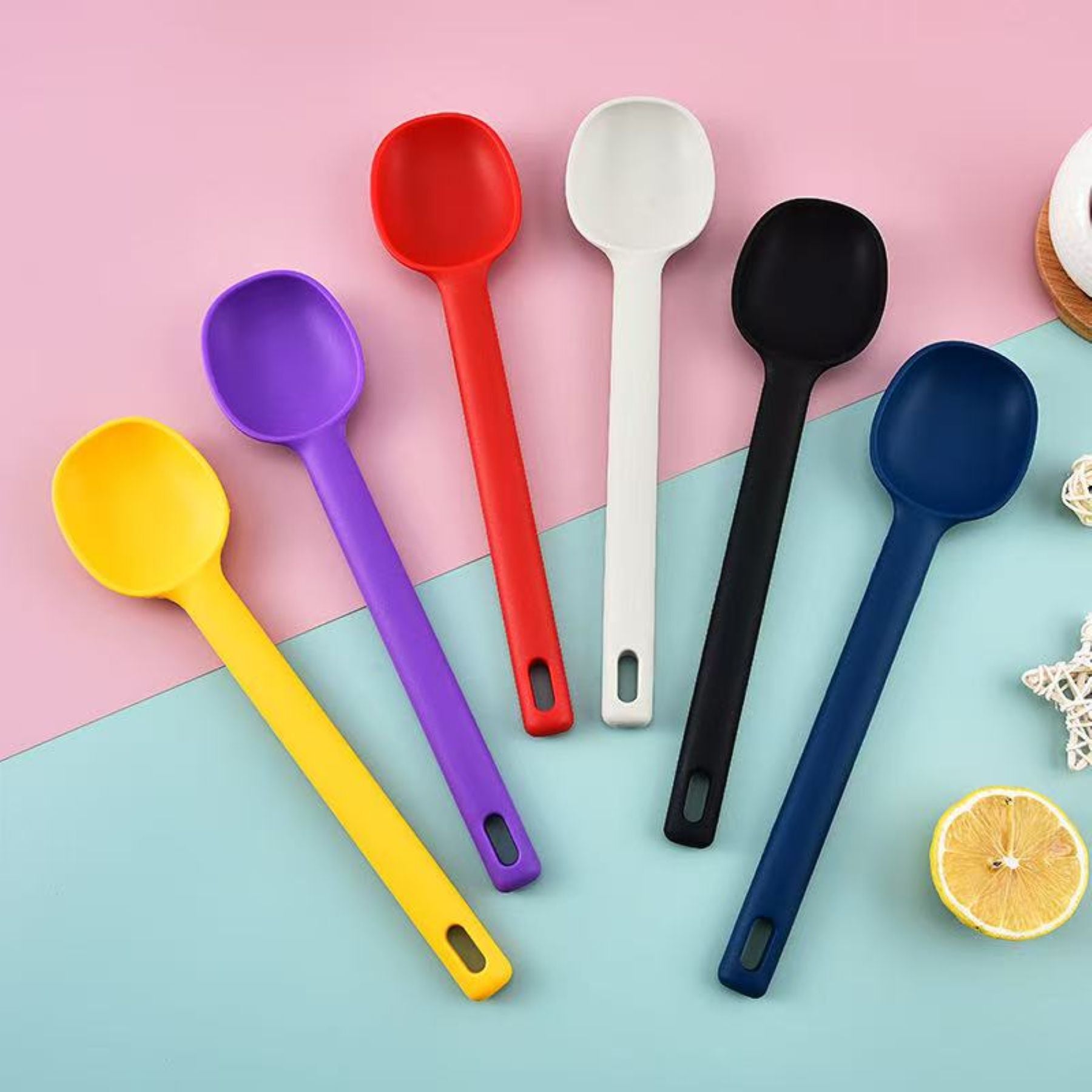 Household Silicone Soup Spoon