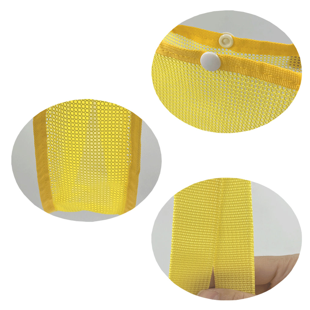 Children's Colorful Mesh Beach Seashell Bags