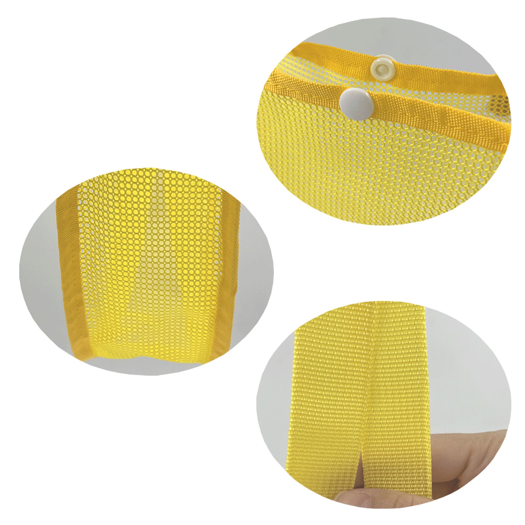 Children's Colorful Mesh Beach Seashell Bags