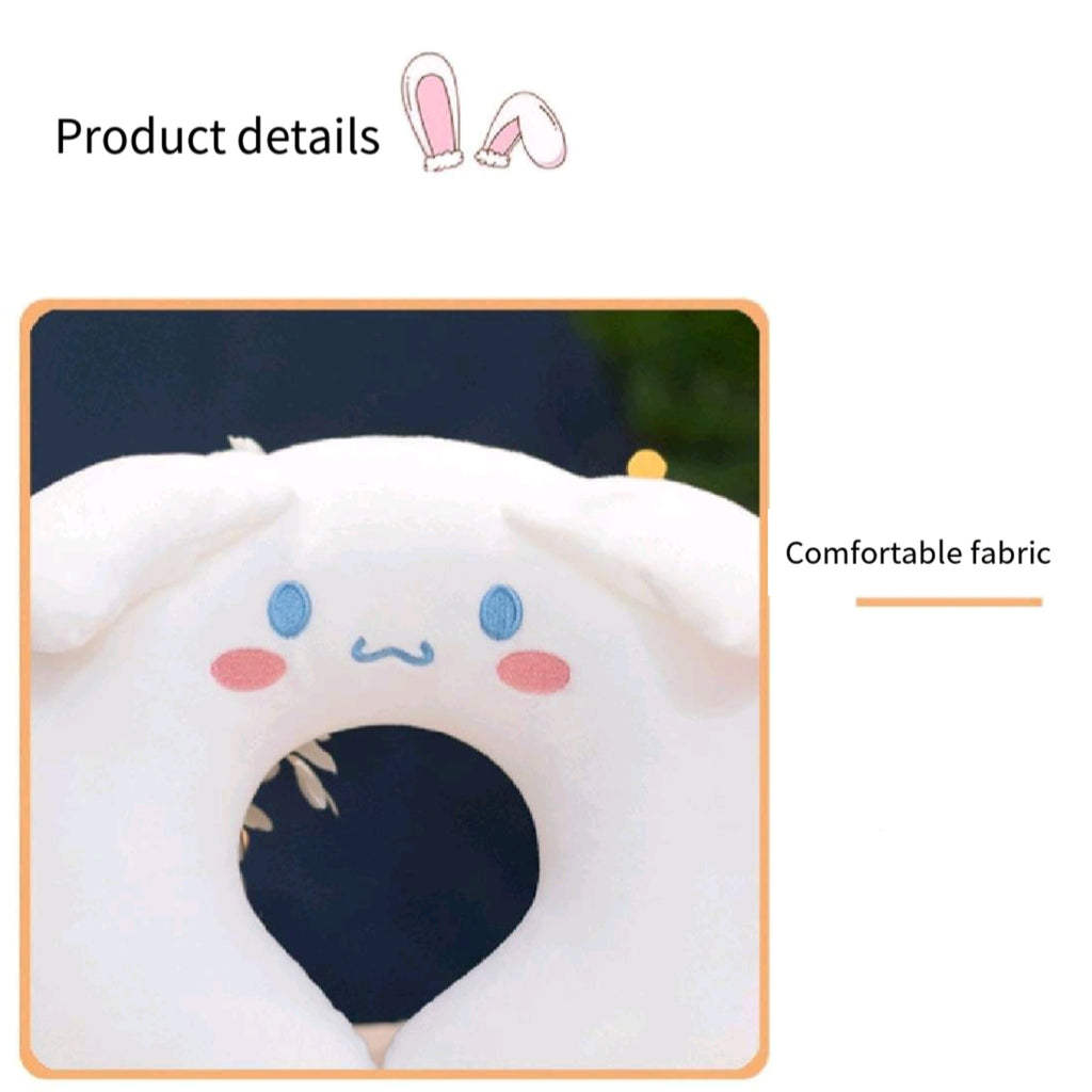 Sanrio Kuromi Neck Pillow Memory Foam Travel Office