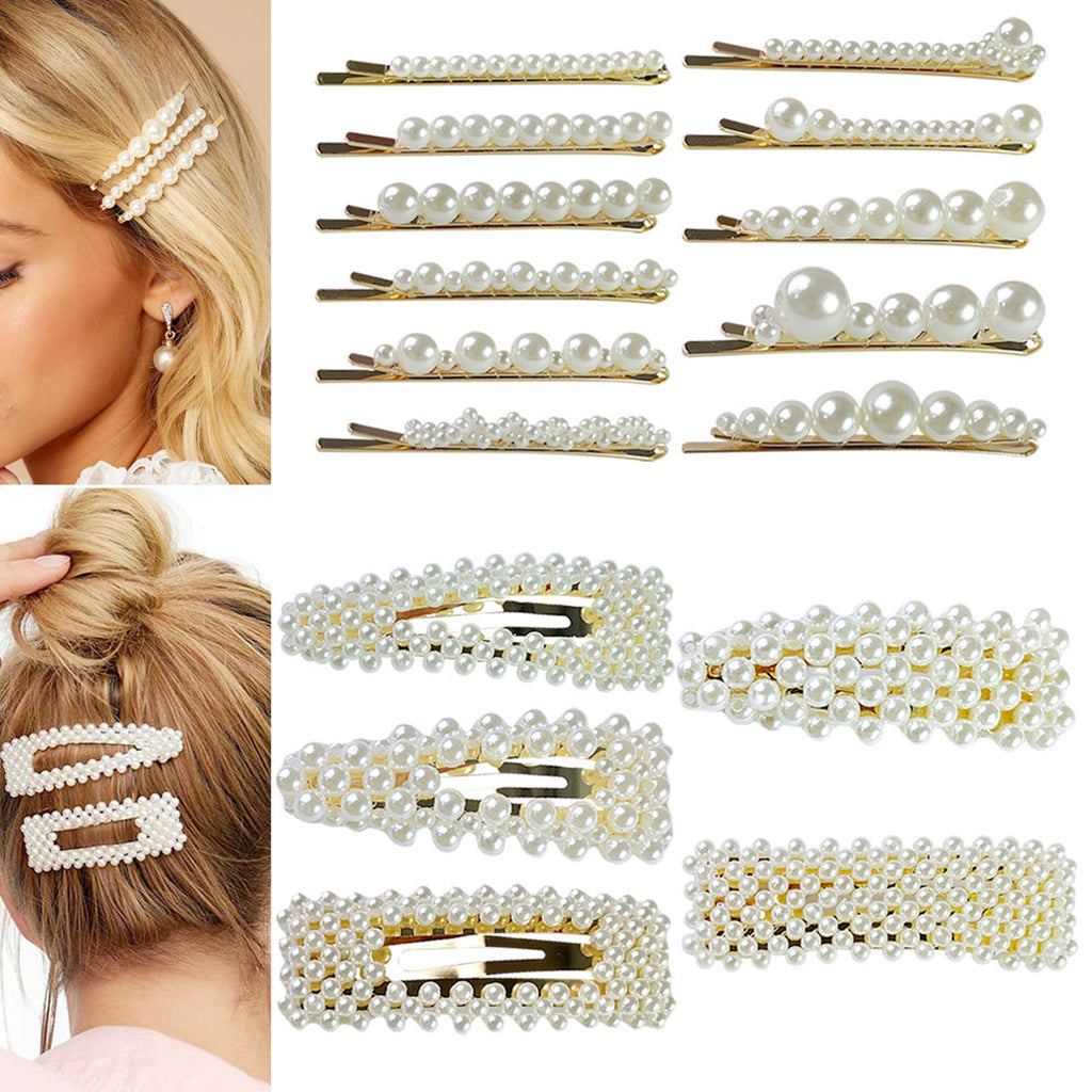 Pearl Hair Clips