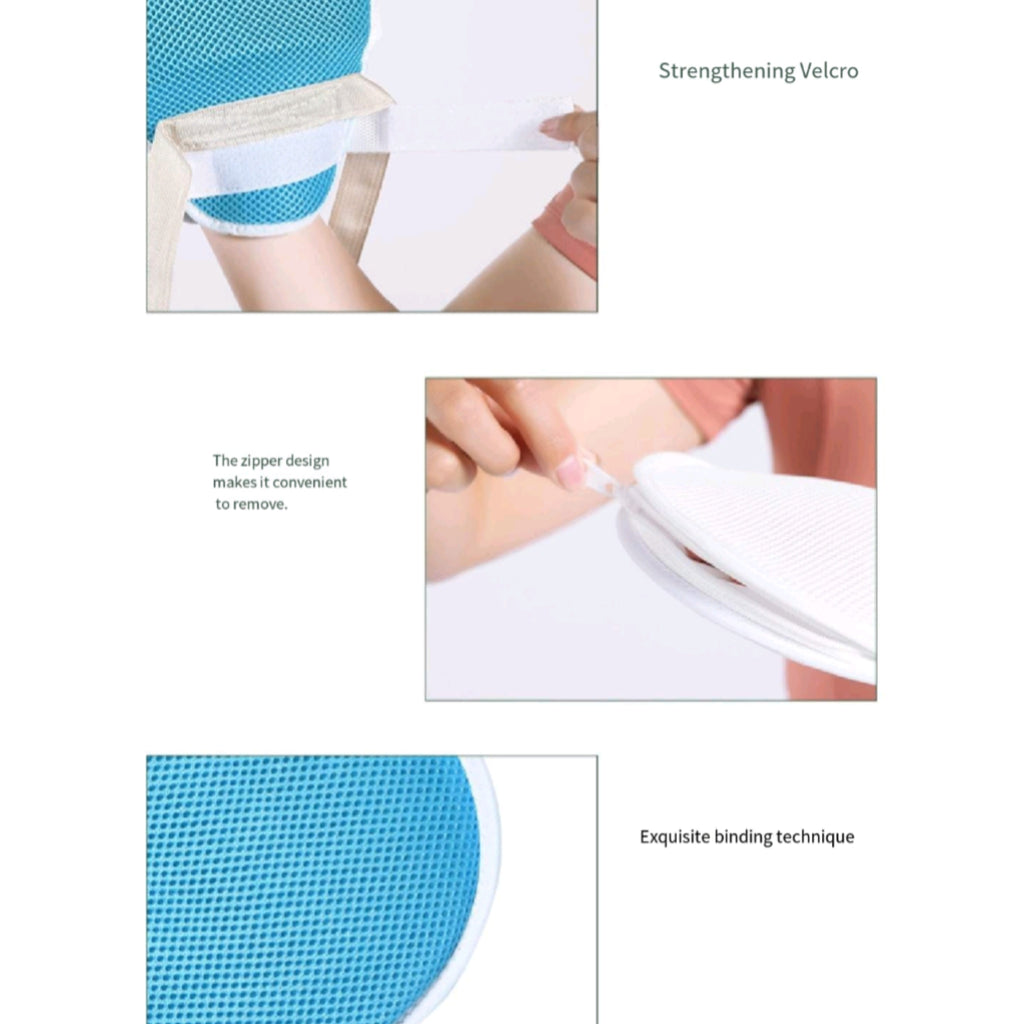 Medical Safety Mittens Dementia Anti Scratch Tube Protection