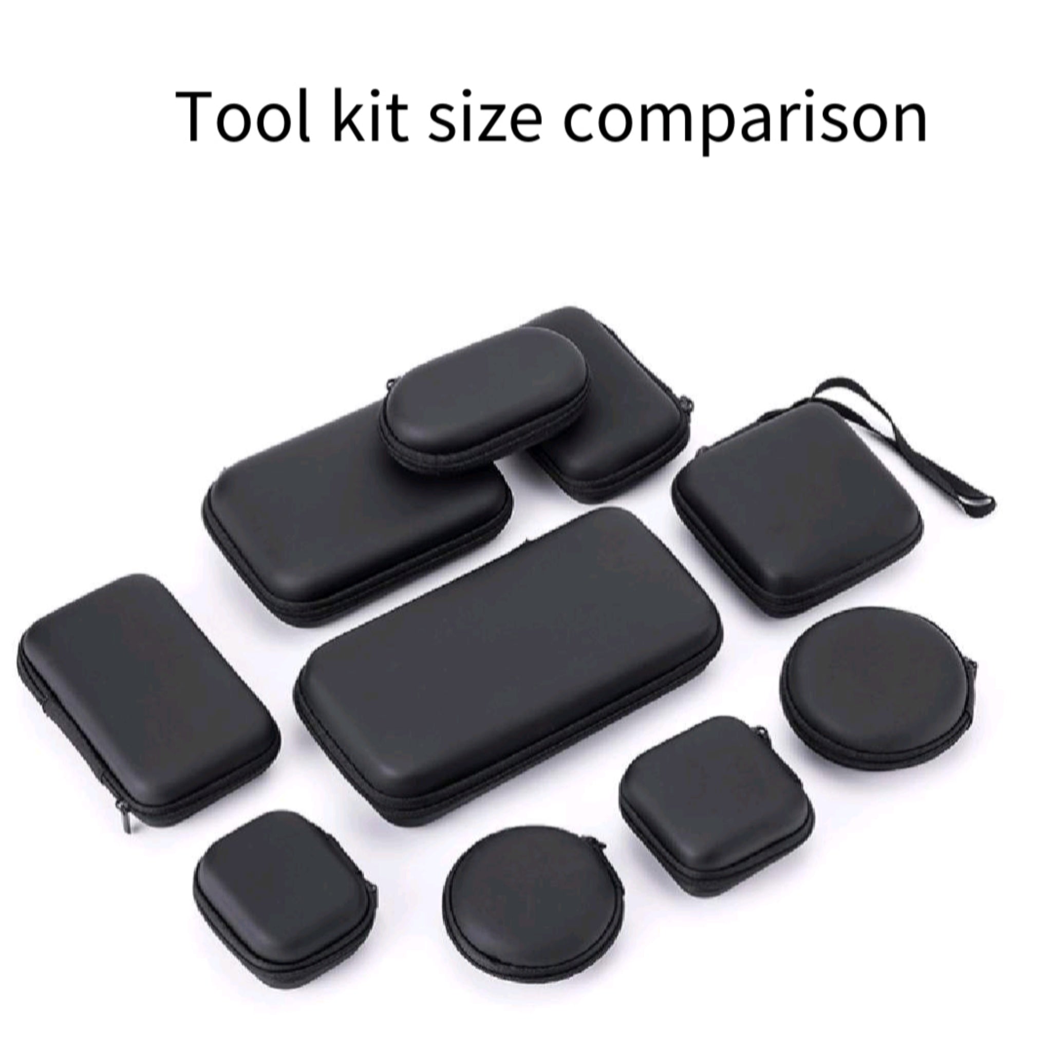 EVA Shockproof Case Earphone Cable Organizer Compact Travel