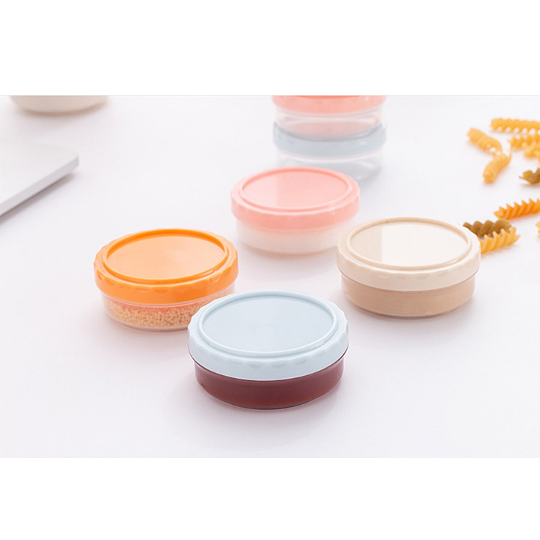 Mini Round Seasoning Box