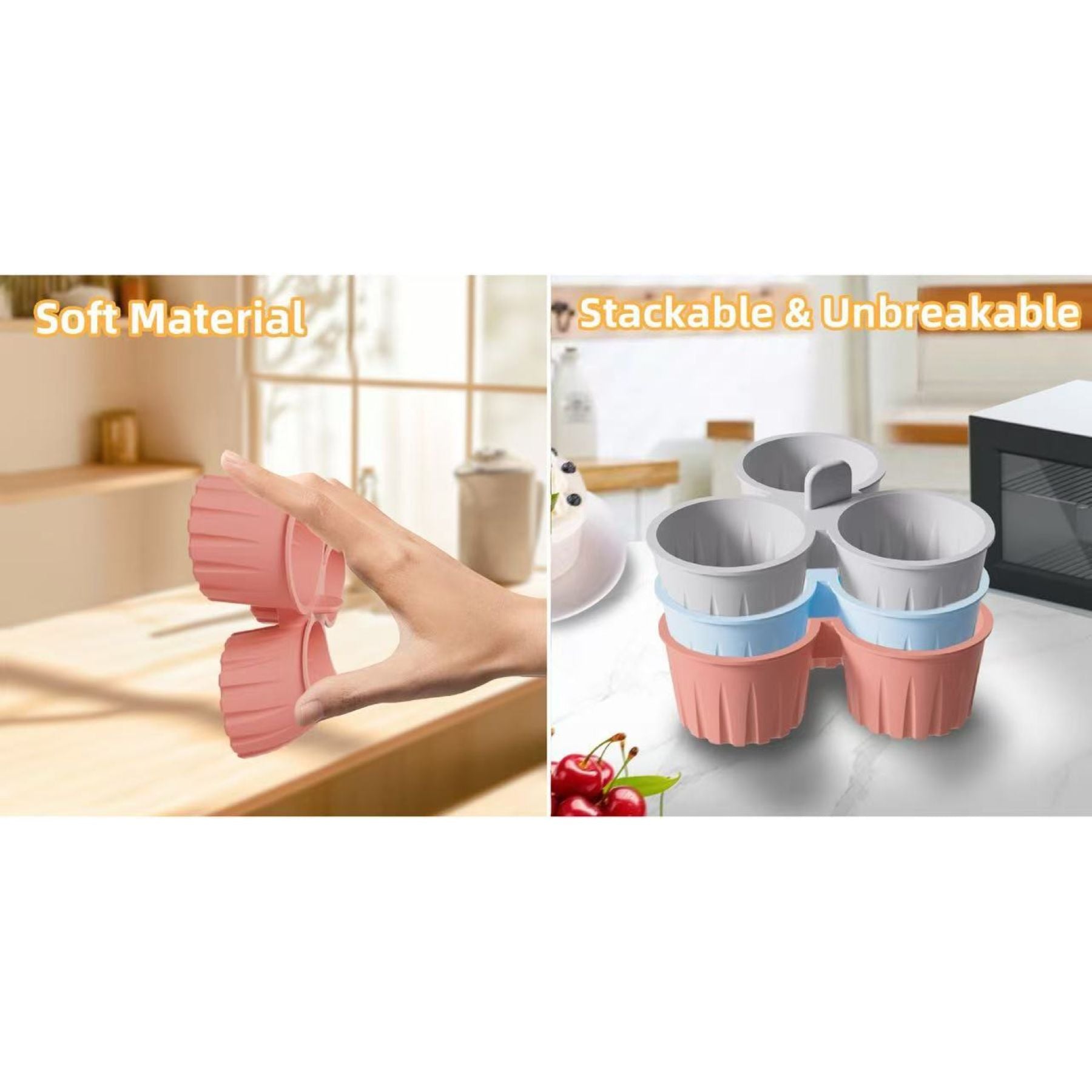 Multifunctional Silicone Baking Cup