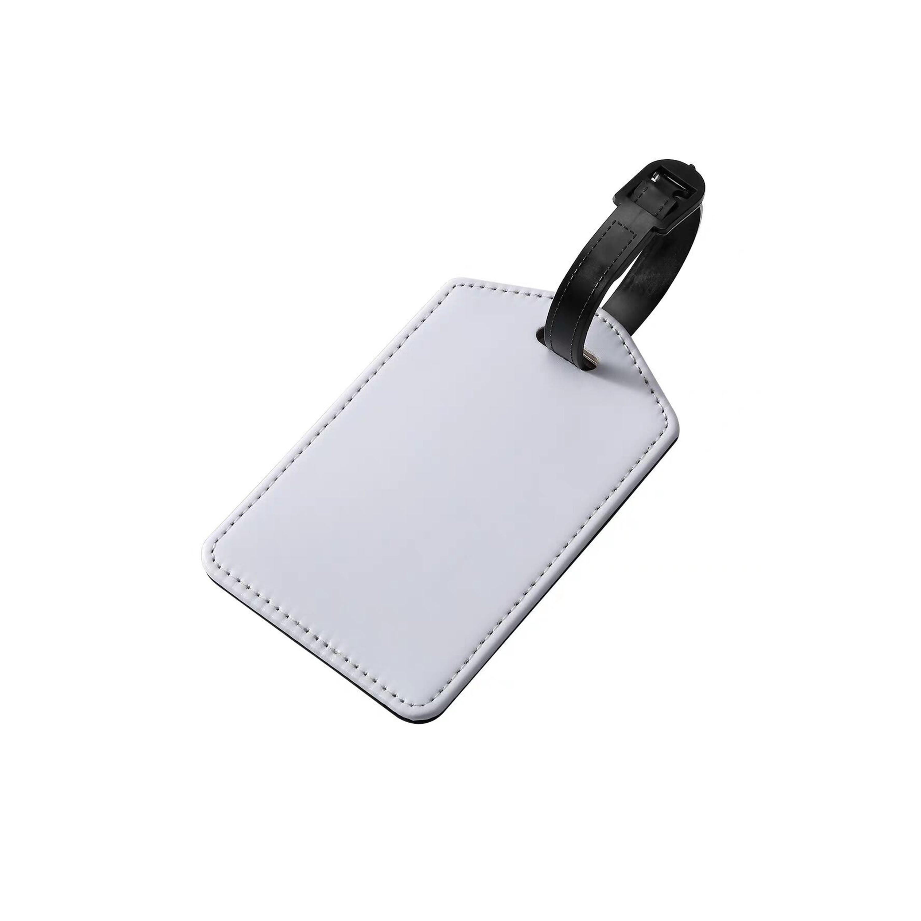 Vertical PU Leather ID Badge Card Holder