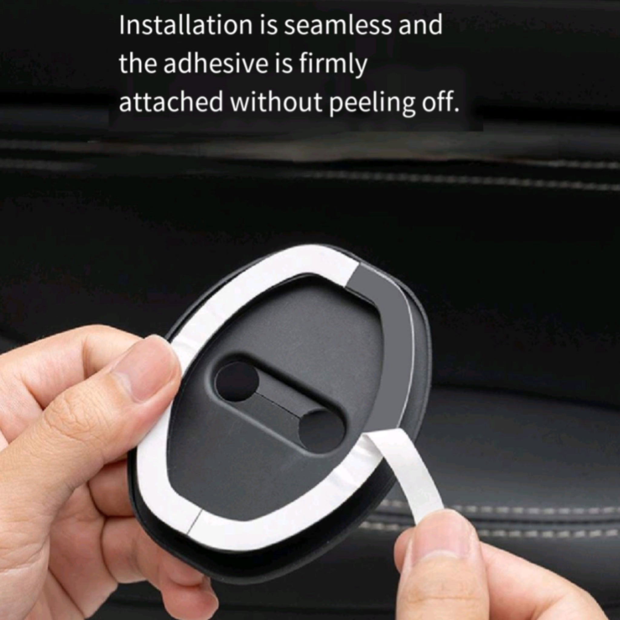 Anti Rattle Lock Cover Silicone Car Door Protector