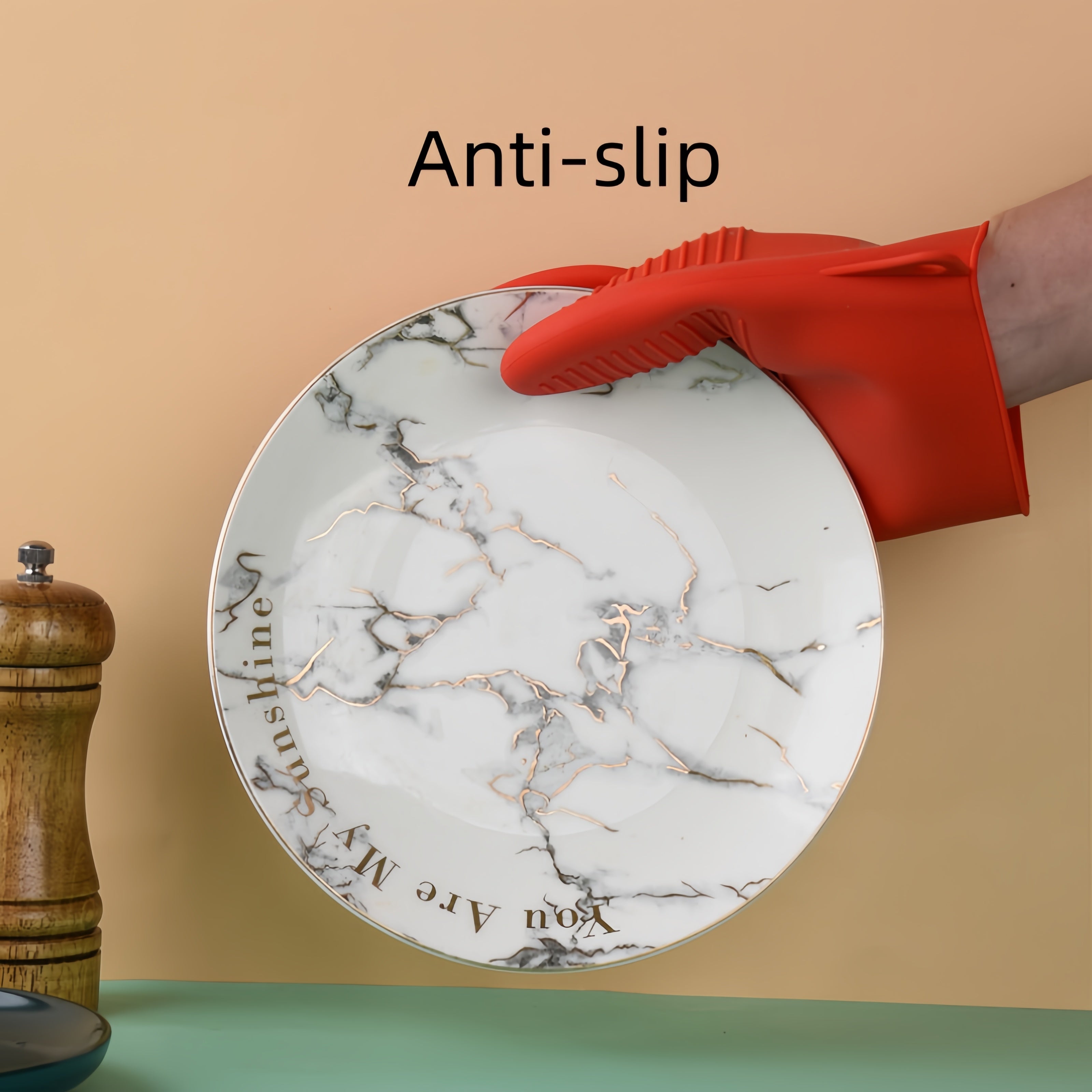 Heat-Resistant Silicone Gloves