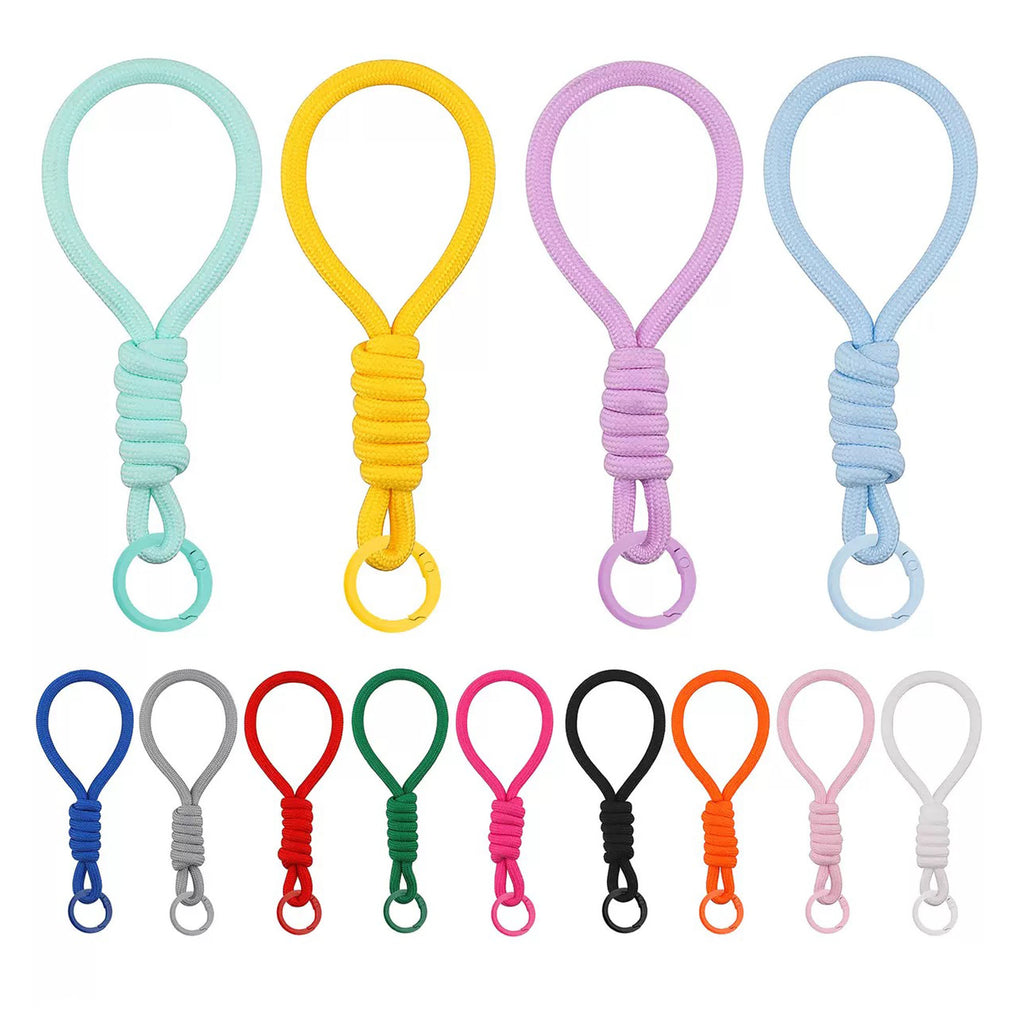Multifunctional Nylon Braided Rope Keychain