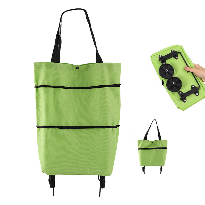 Large Capacity Portable Dual-Purpose Folding Shopping Bag