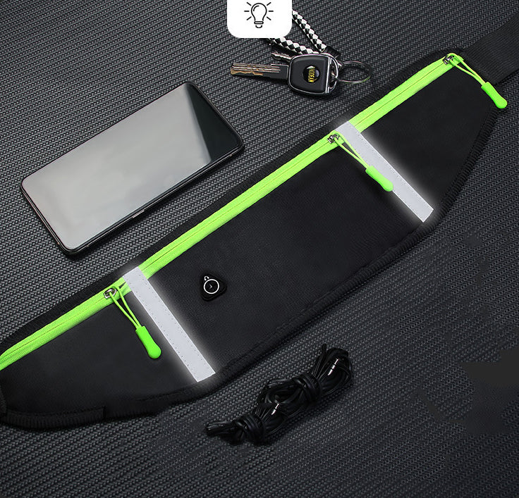 Sports Fanny Pack With Bottle Holder