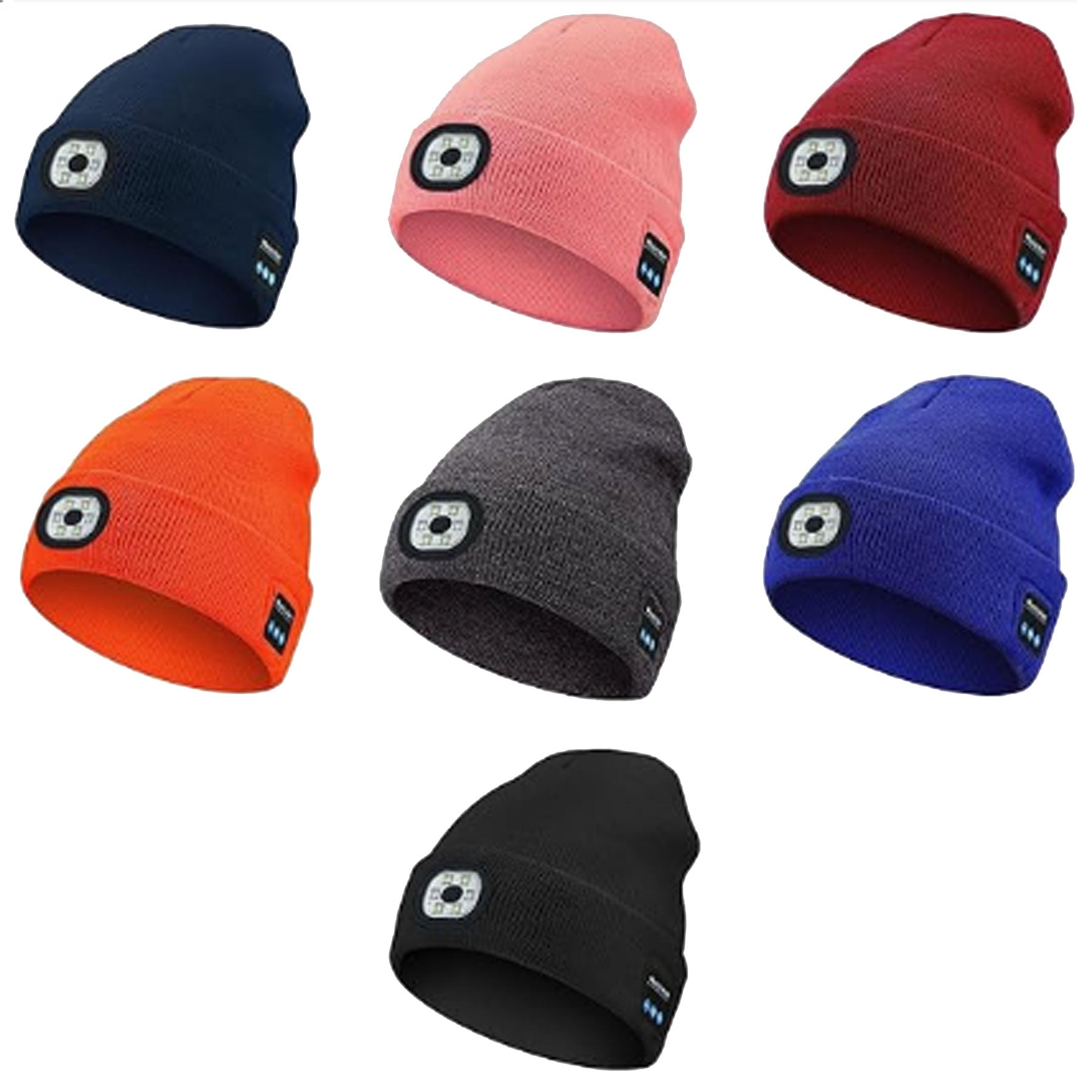 Led Beanie With Light