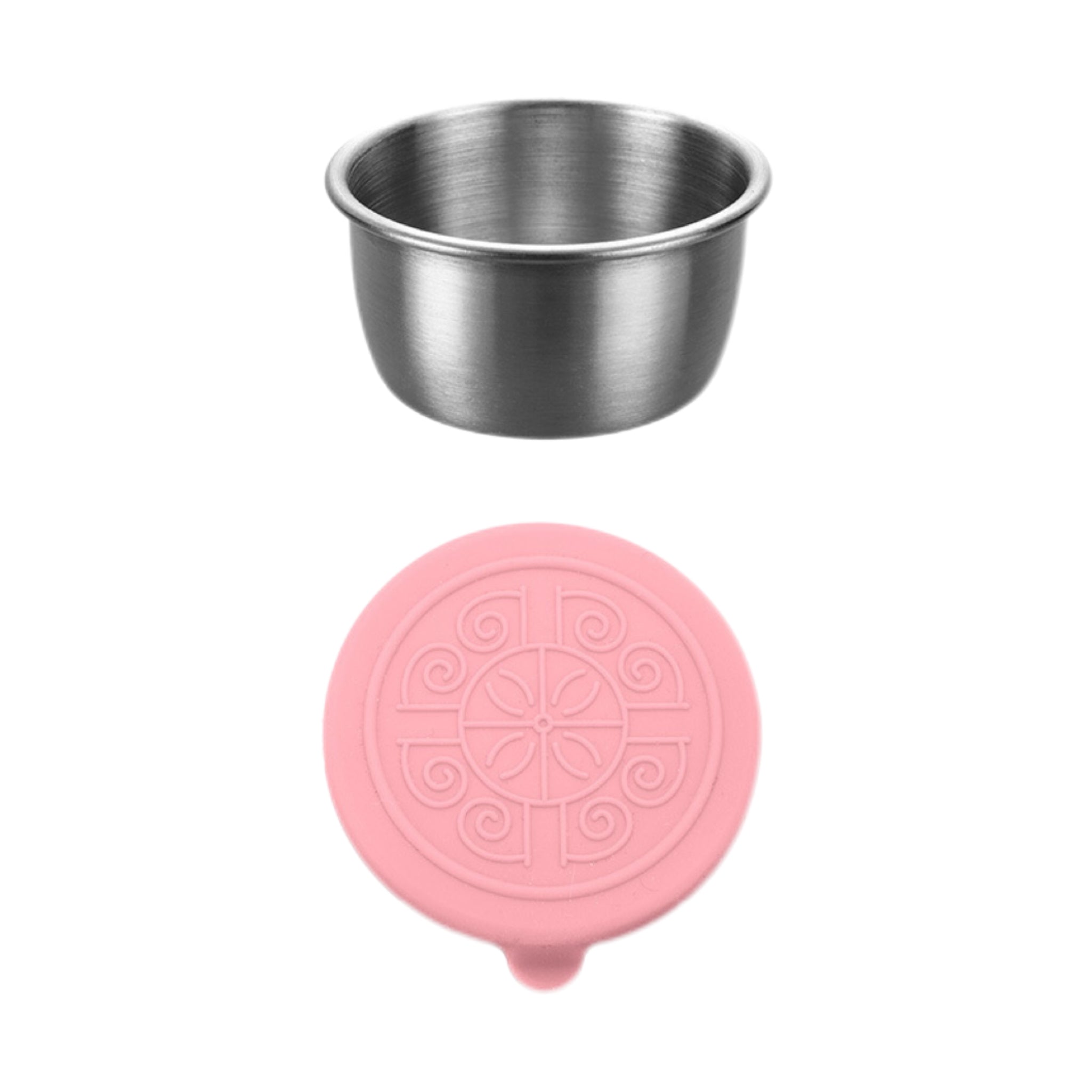 Stainless Steel Dipping Cups With Silicone Lids