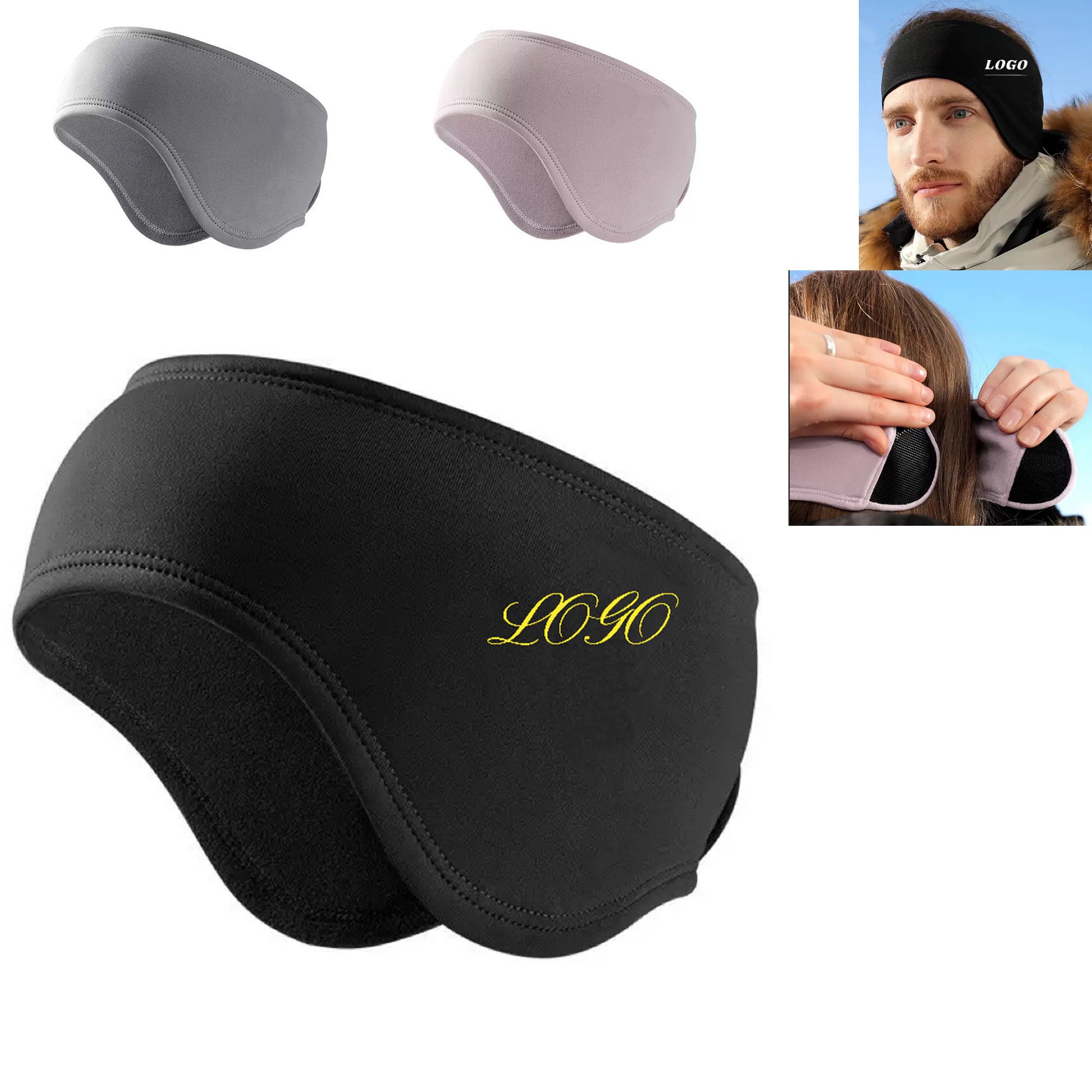 Winter Adjustable Headband Ear Warmer