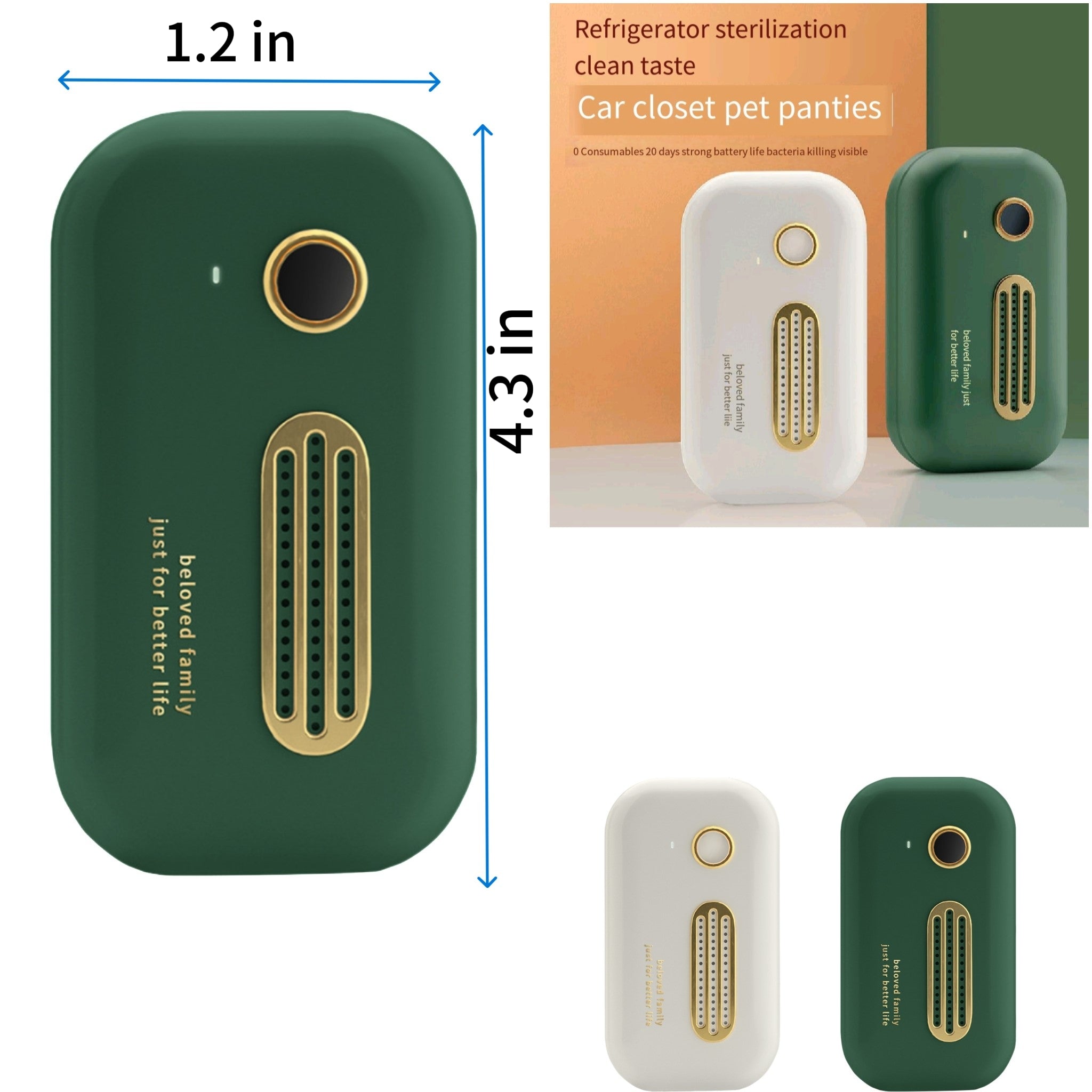 Refrigerator Ozone Deodorizer