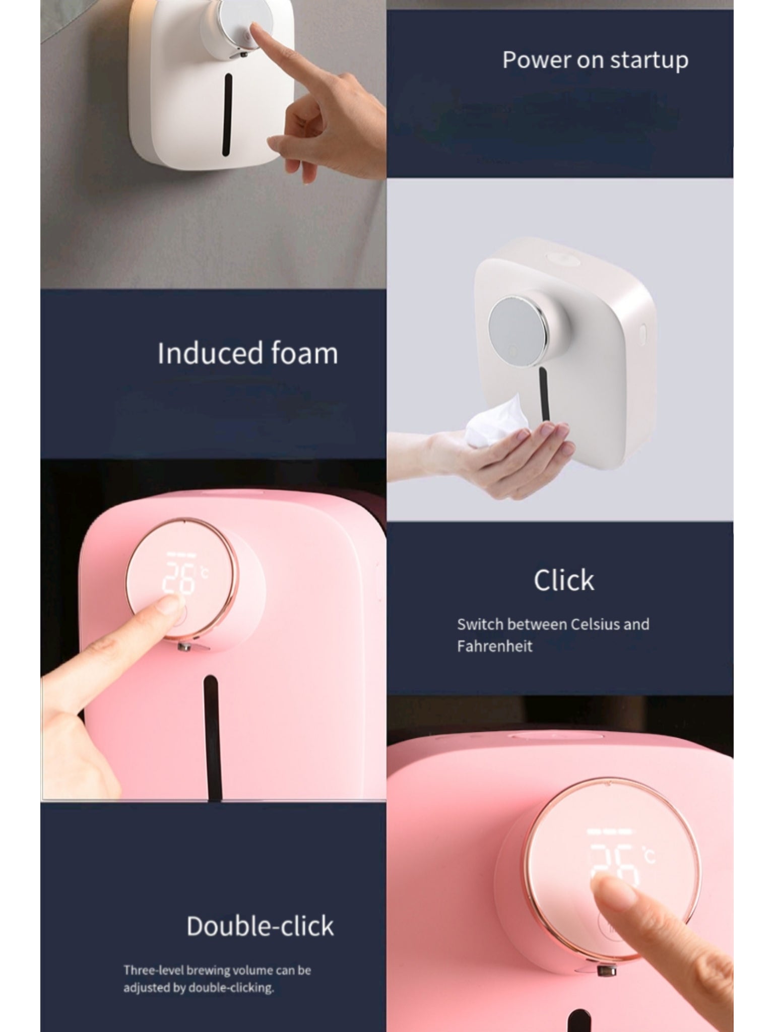 Automatic Touchless Wall Mount Soap Dispenser