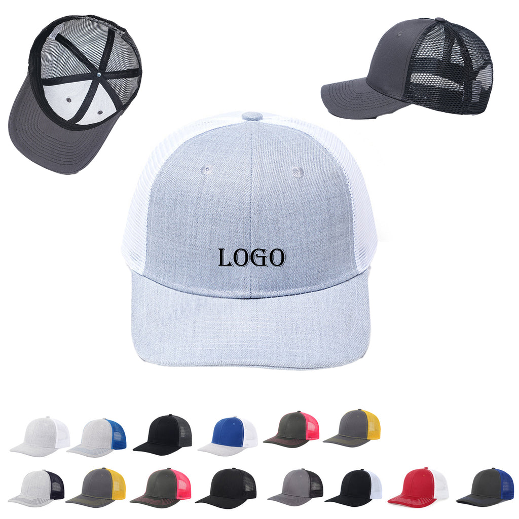 Color-Blocked Trucker Cap