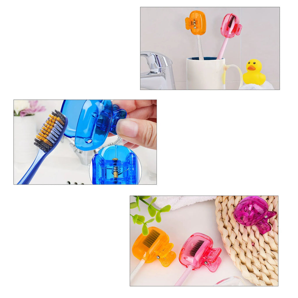 Portable Plastic Toothbrush Protective Case