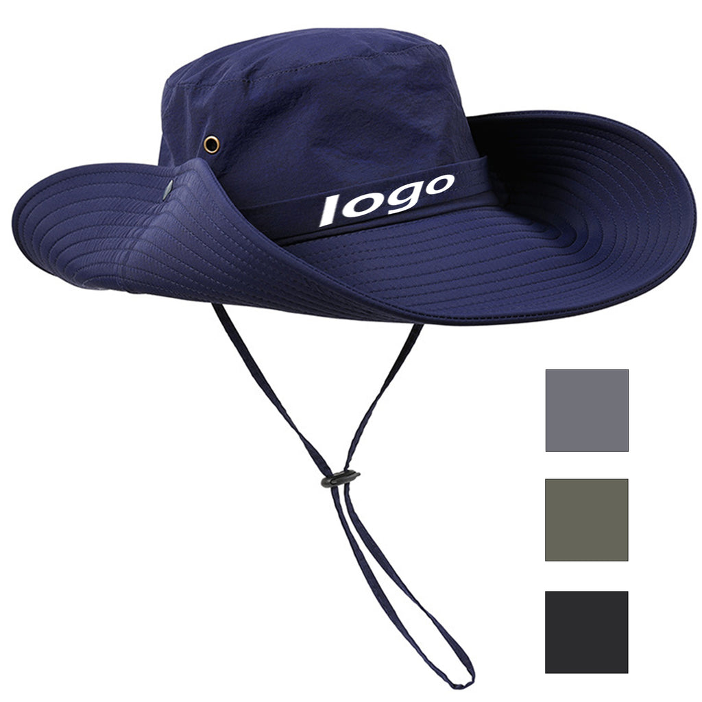 Fisherman'S Hat With Large Brim Shade