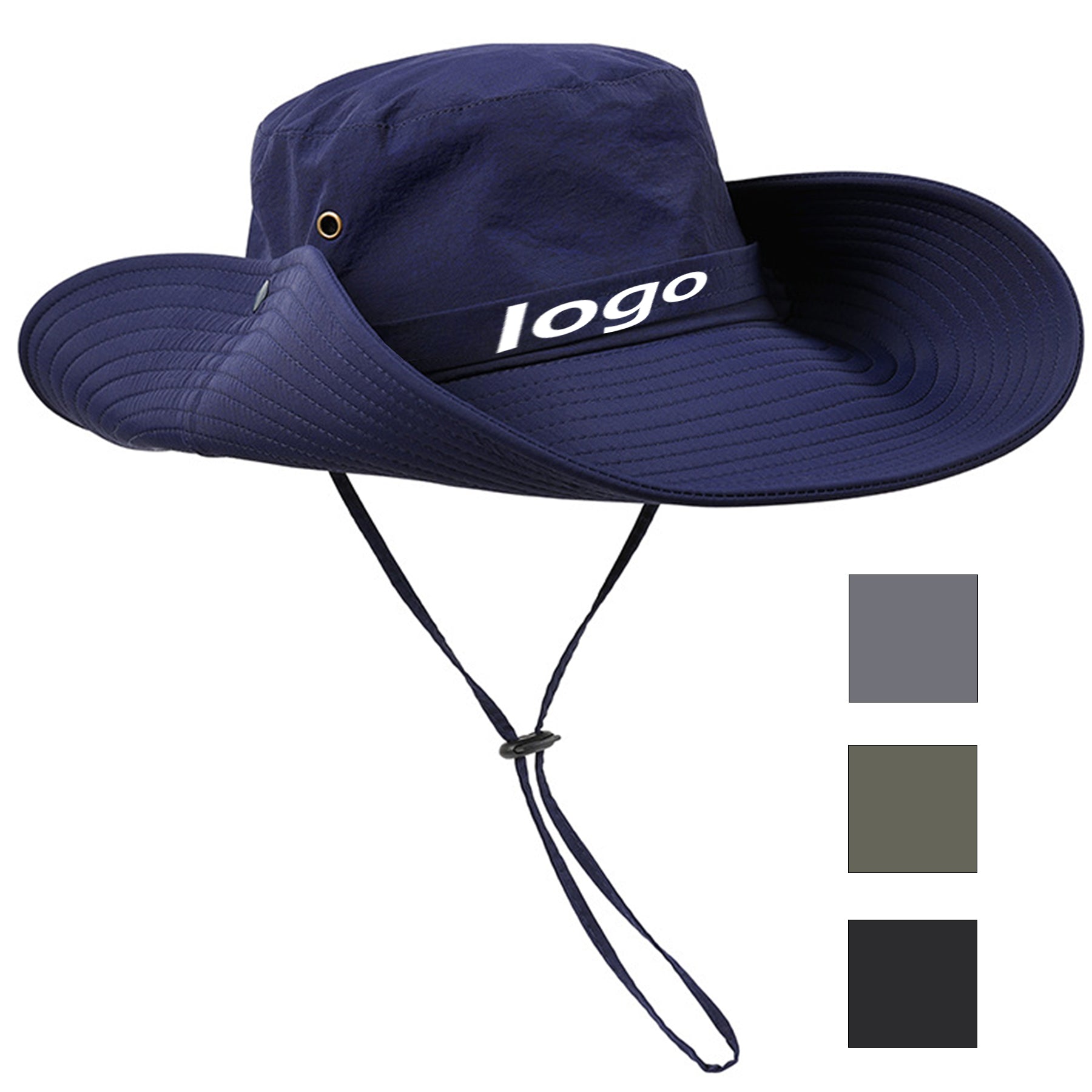 Fisherman'S Hat With Large Brim Shade