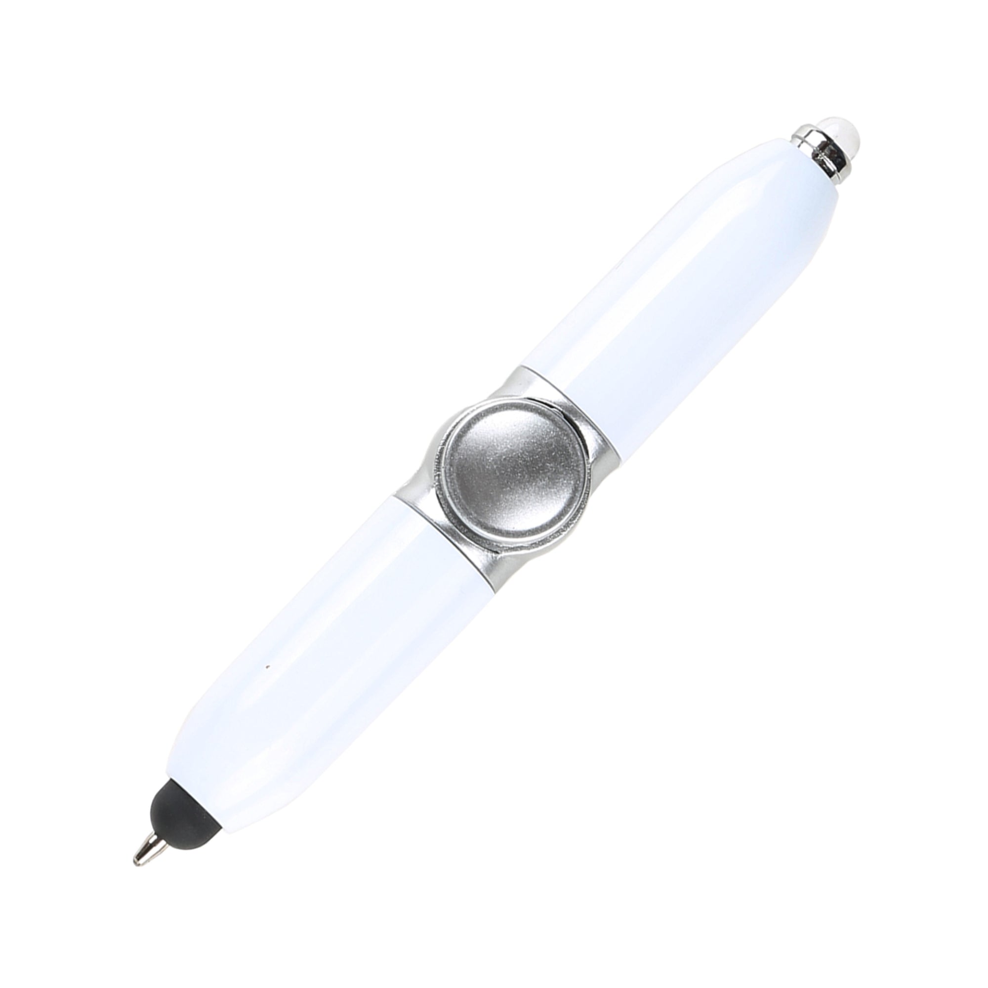 Fingertip Gyro Ball Point Pen With LED light