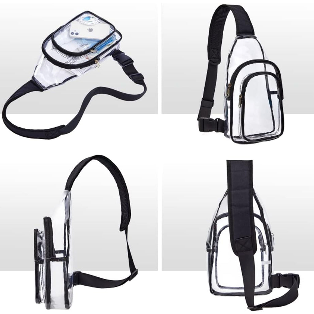 Clear PVC Sling Bag