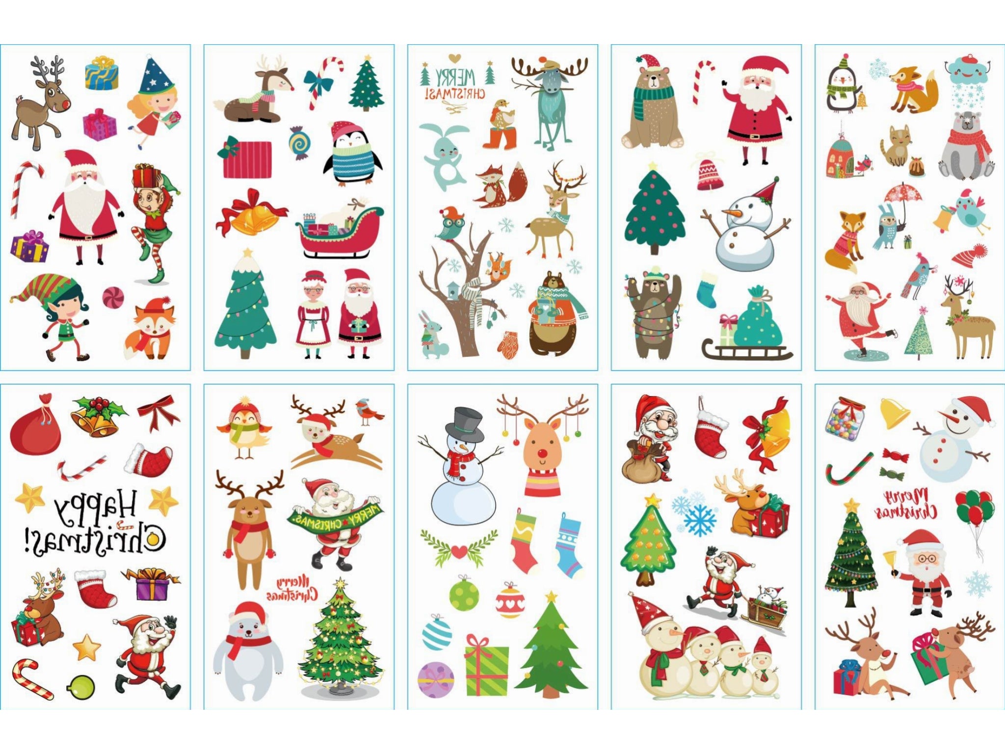 Diverse Themes Temporary Tattoo Stickers