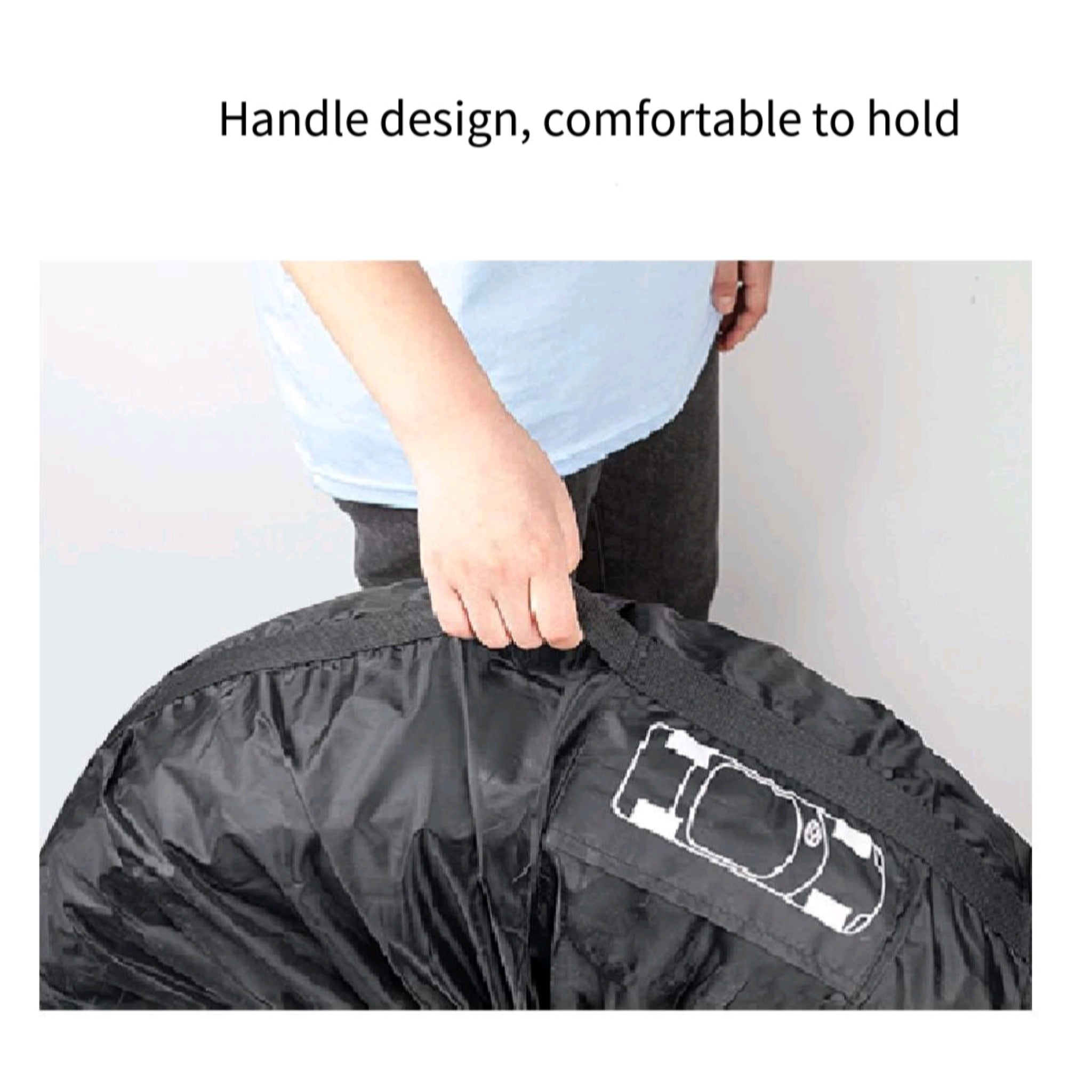 Spare Tire Cover 190T Polyester Snow Proof Shield