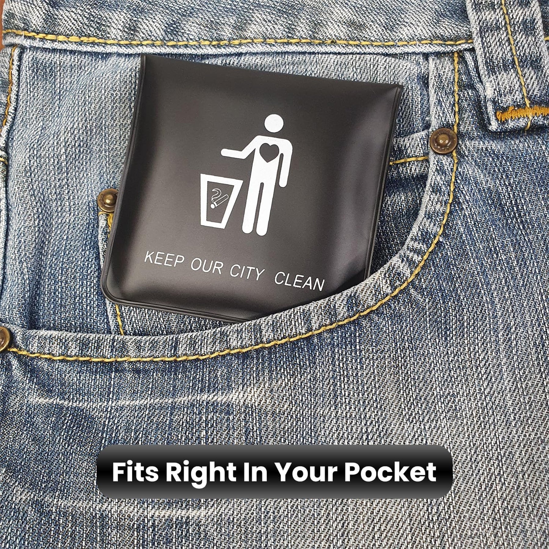 Portable Pvc Cigarette Ash Bag