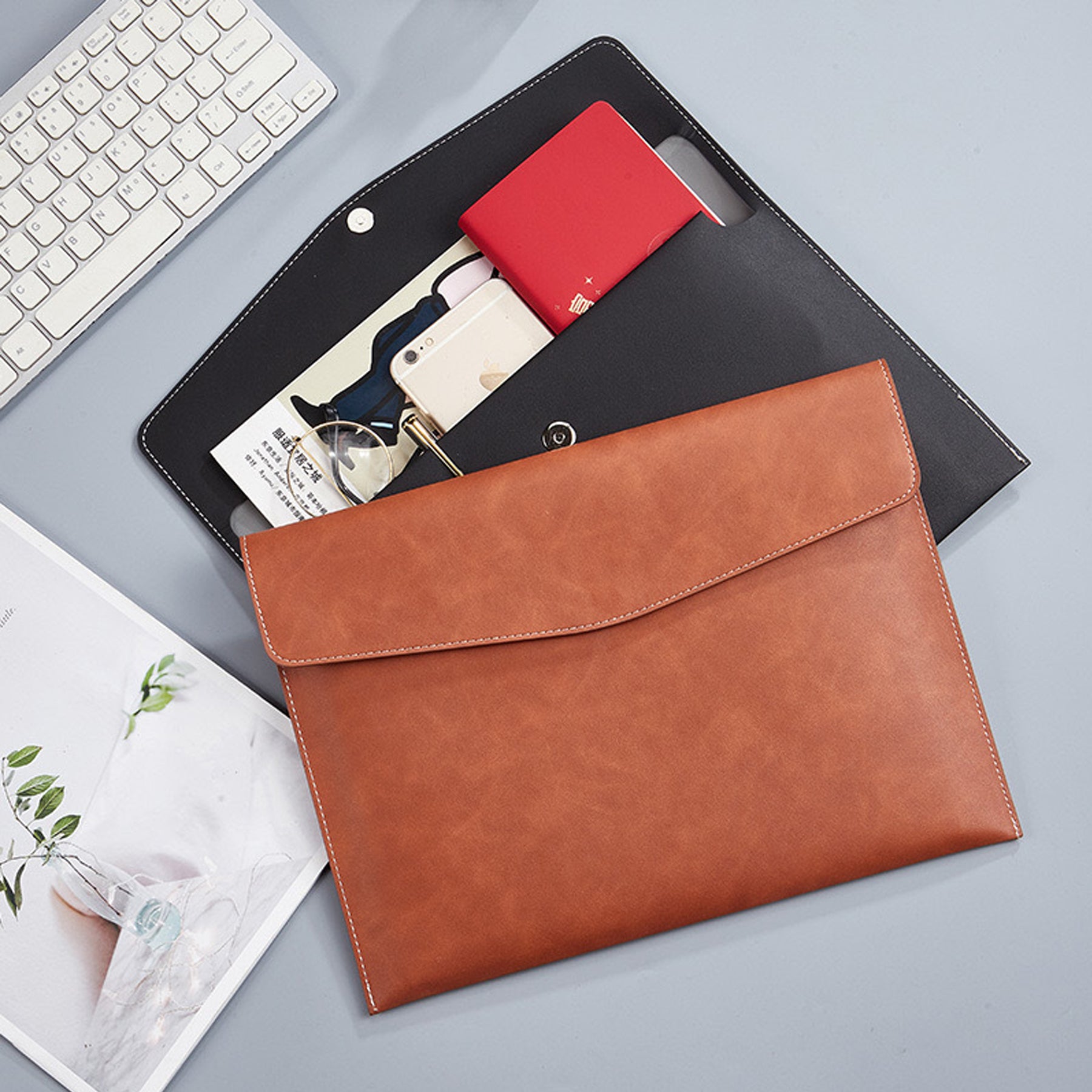 PU Leather File Folder