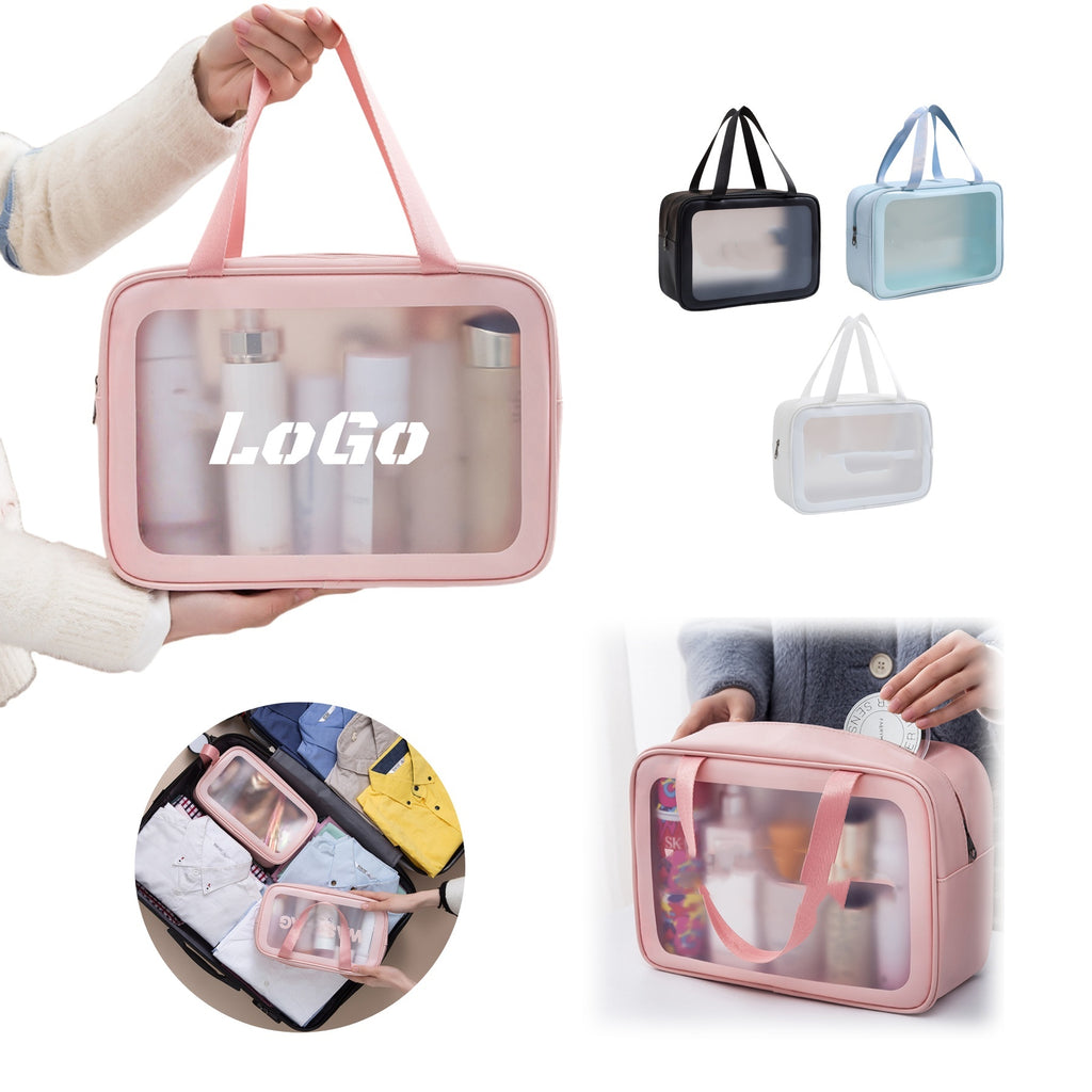 PU Frosted Cosmetic Bag