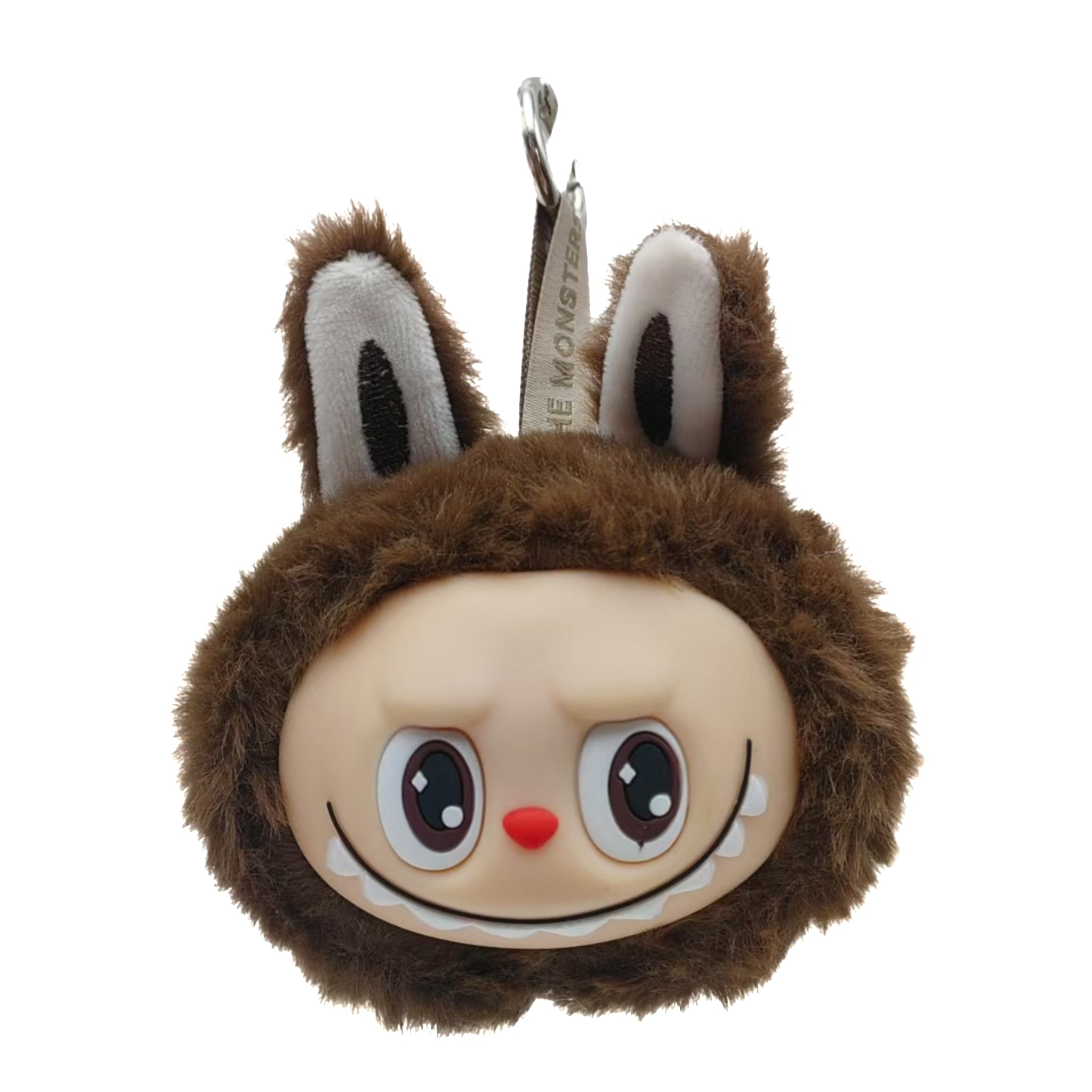Vinyl Face Labubu Plush Keychain Bubble Rabbit Charm