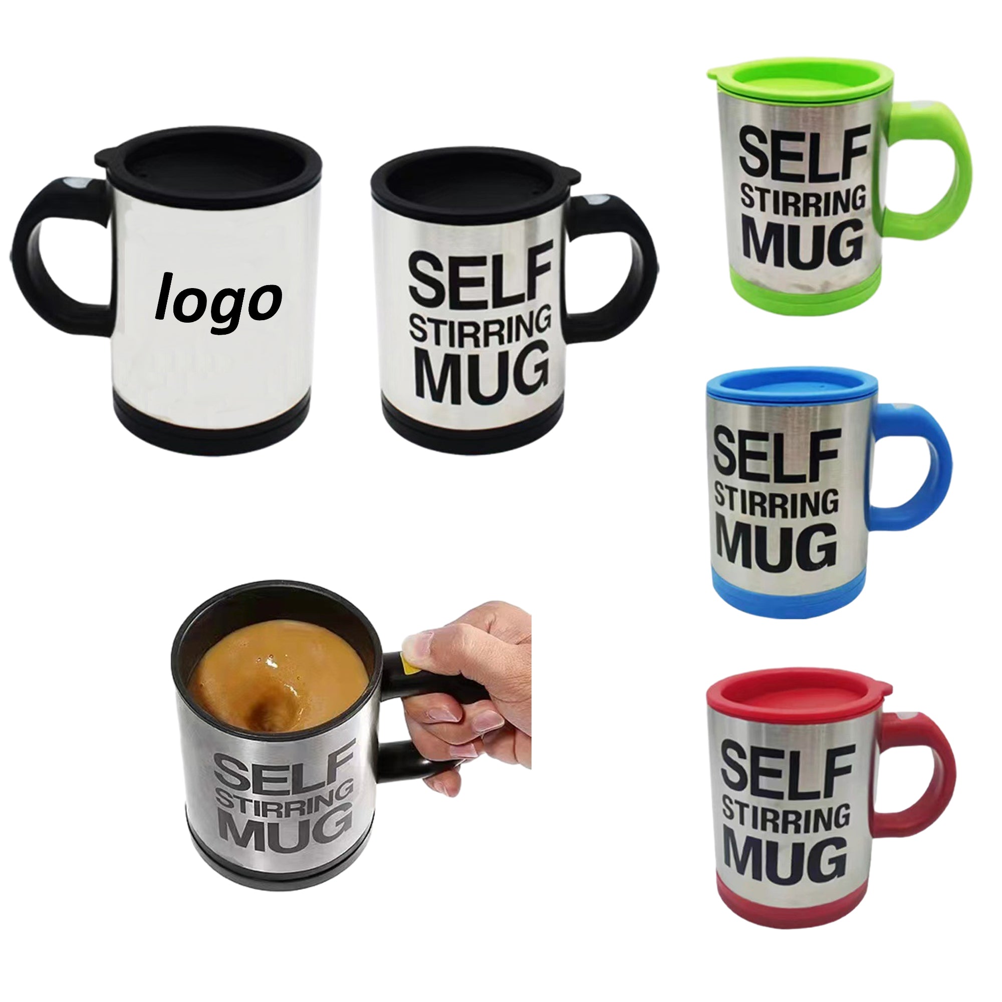 Electric Stirring Coffee Cup