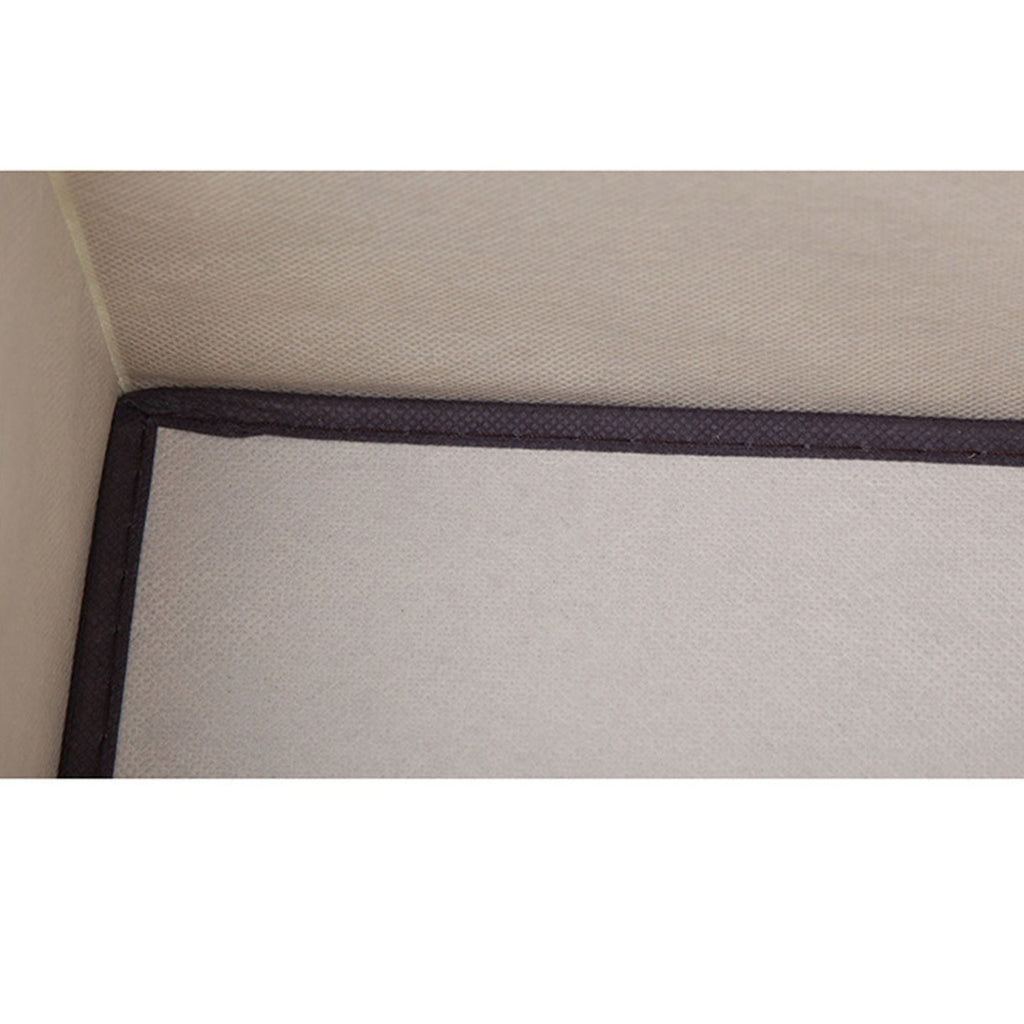 Folding Clothing Storage Box with Lid