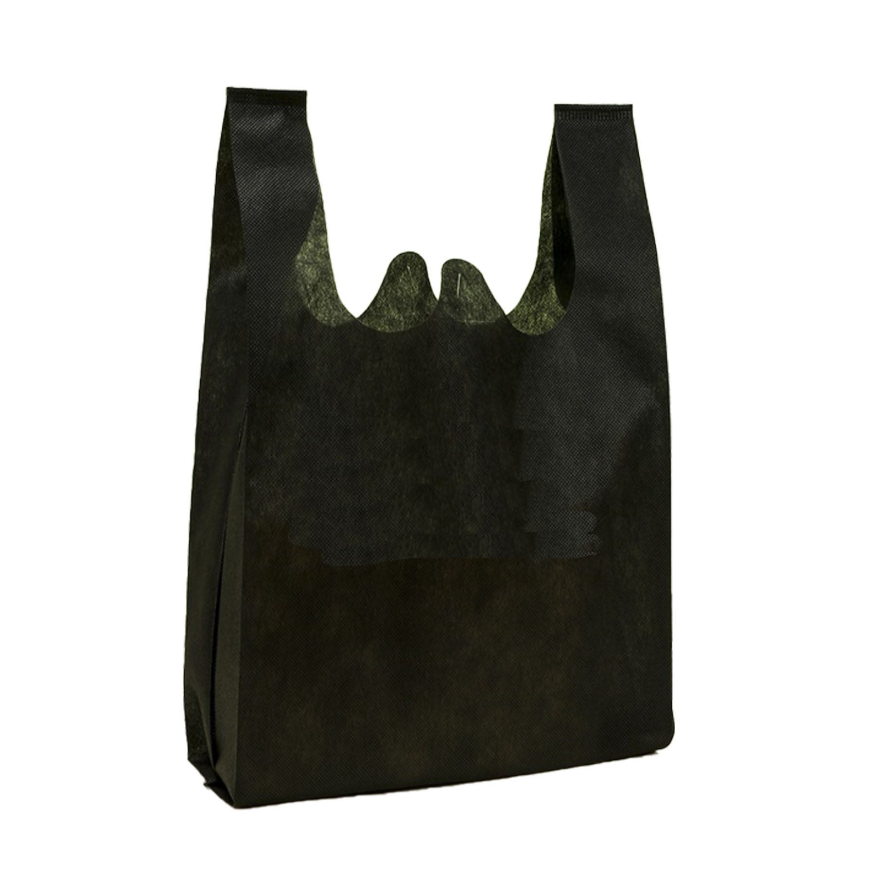Nonwoven Fabric Shopping Tote Bag With Handles