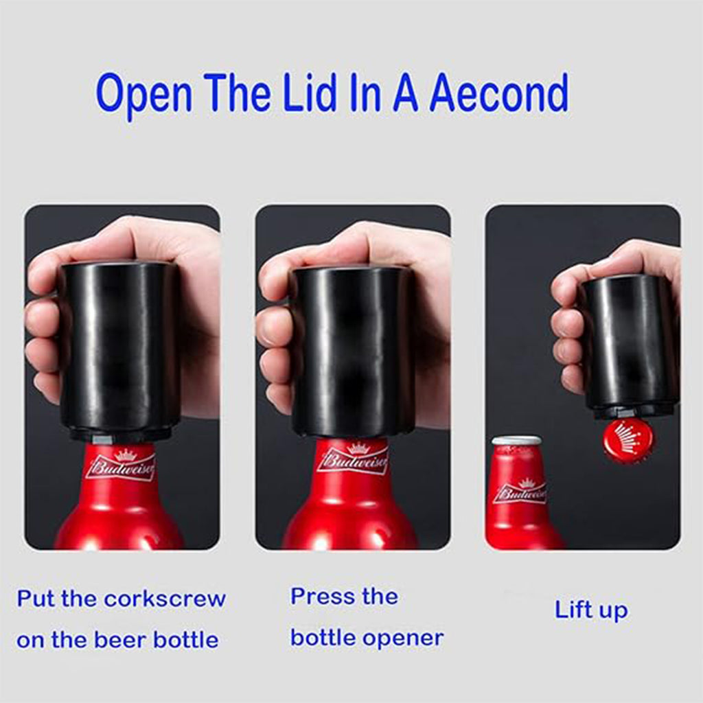 Push-Type Automatic Beer Bottle Opener