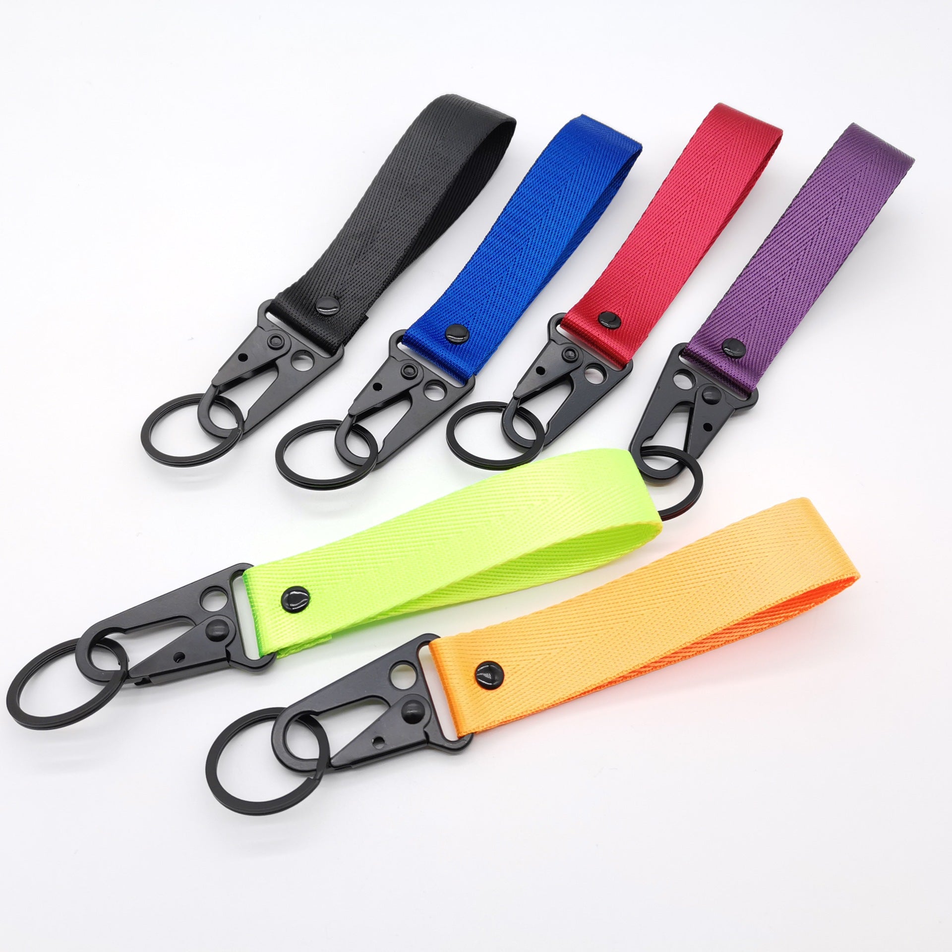 Lanyard Keychain With Metal Buckle
