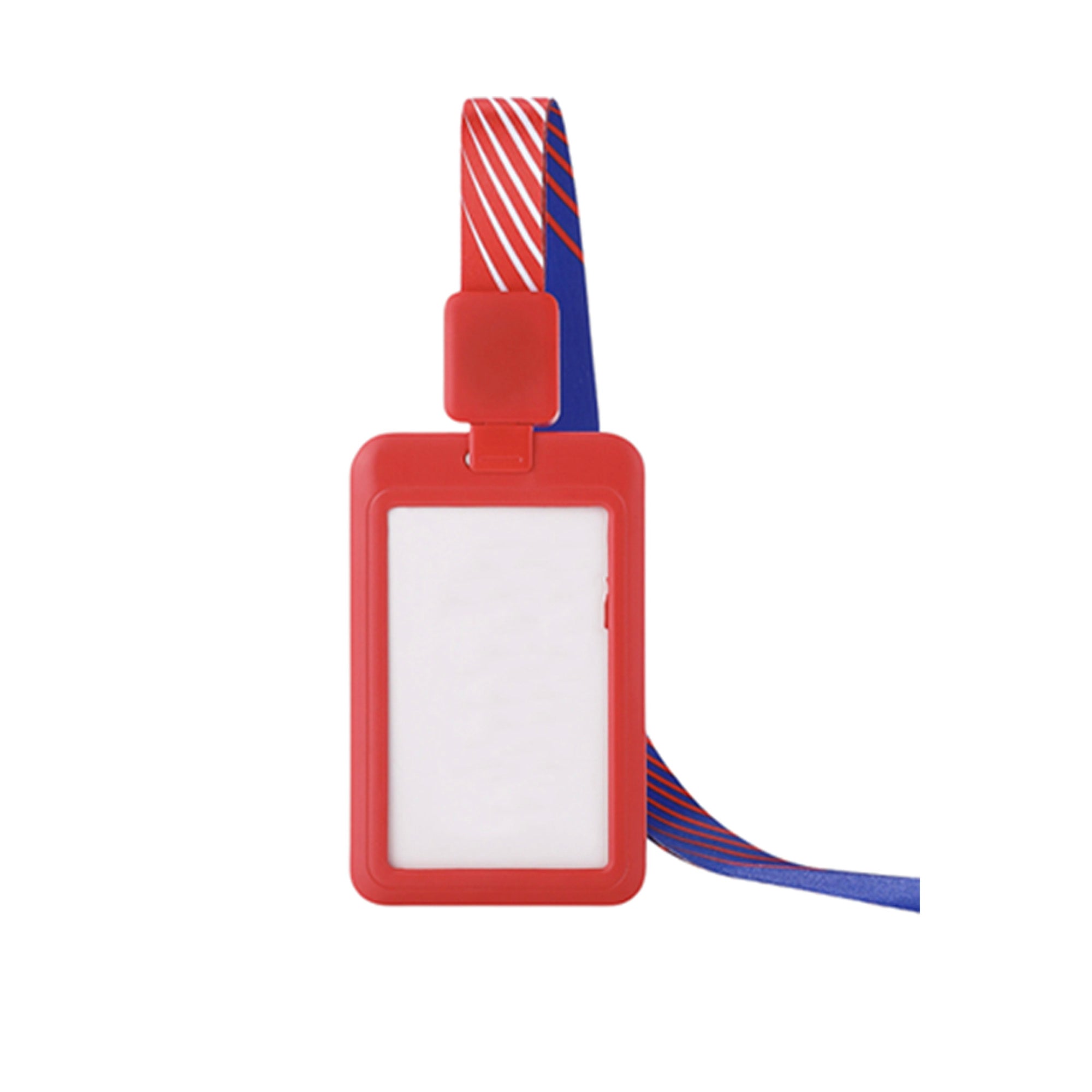Plastic ID Card / Badge Card Holder With Lanyards