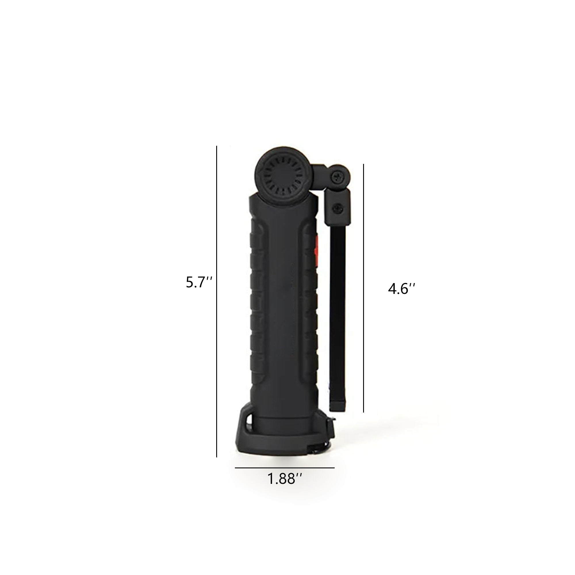 Rechargeable Led Work Flashlight Cob Lamp With Magnetic Base