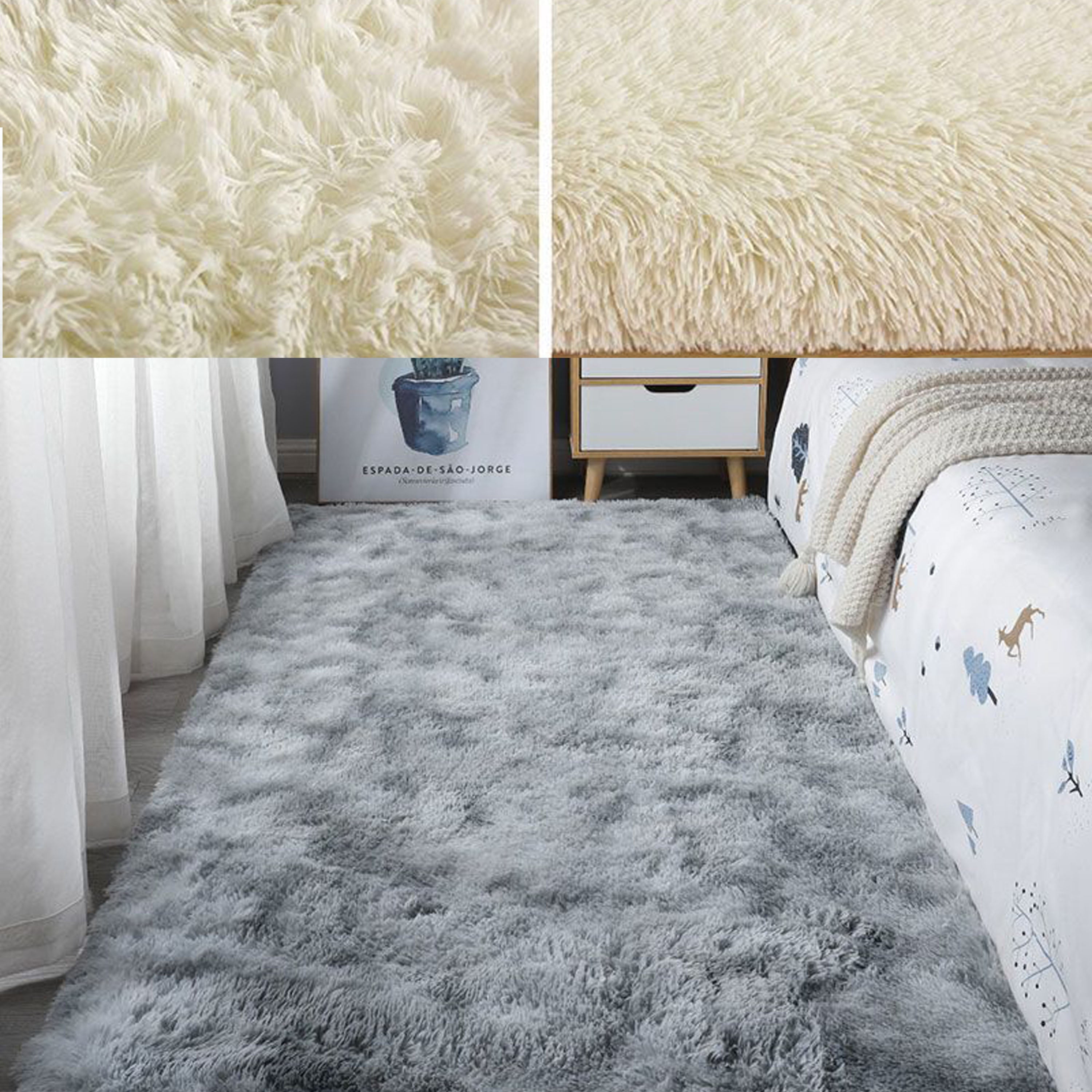 Thick Bedroom Plush Carpet