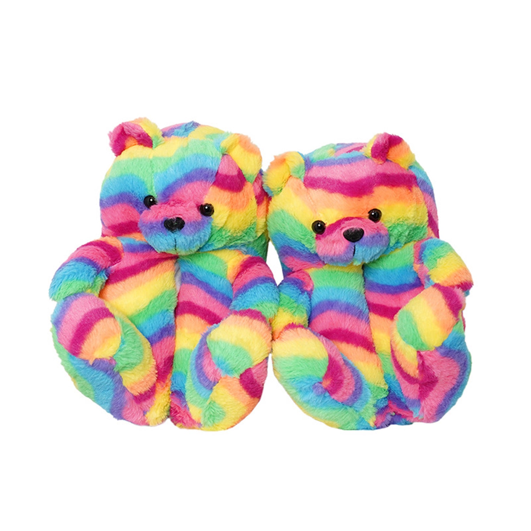 Teddy Bear Flooring Home Plush Slippers