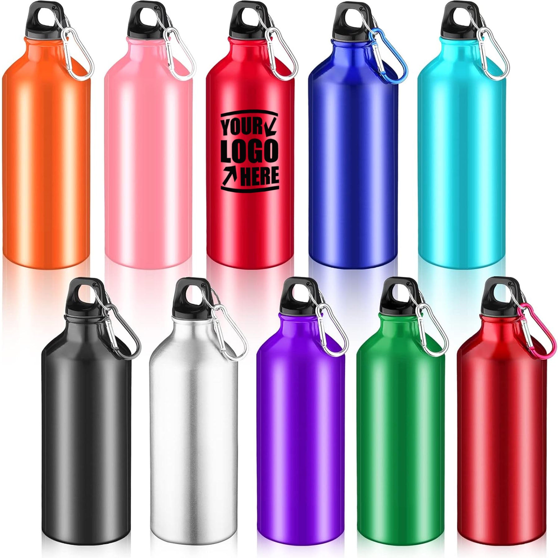Aluminum Sports Water Bottle