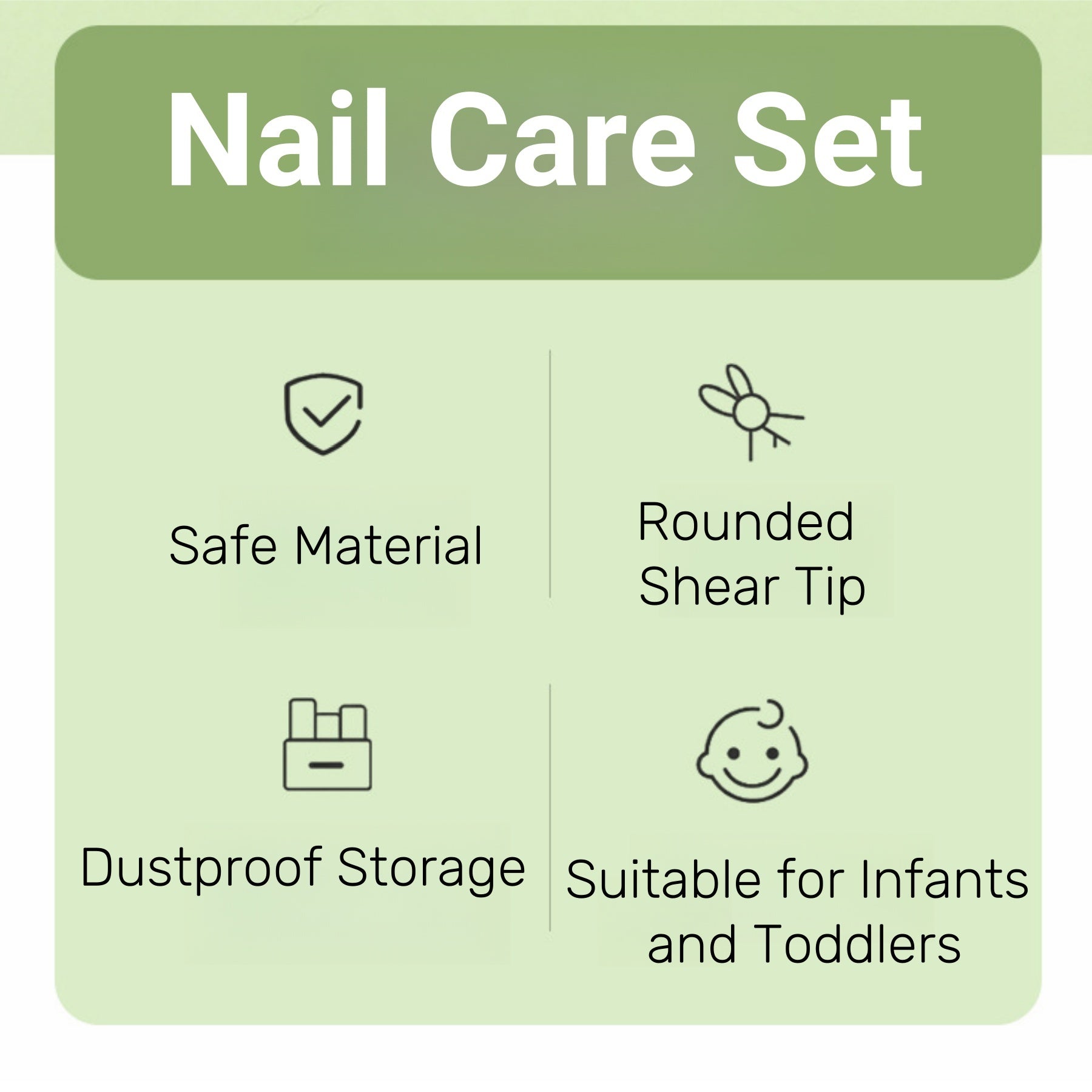 Baby Anti-Pinch Nail Care Set